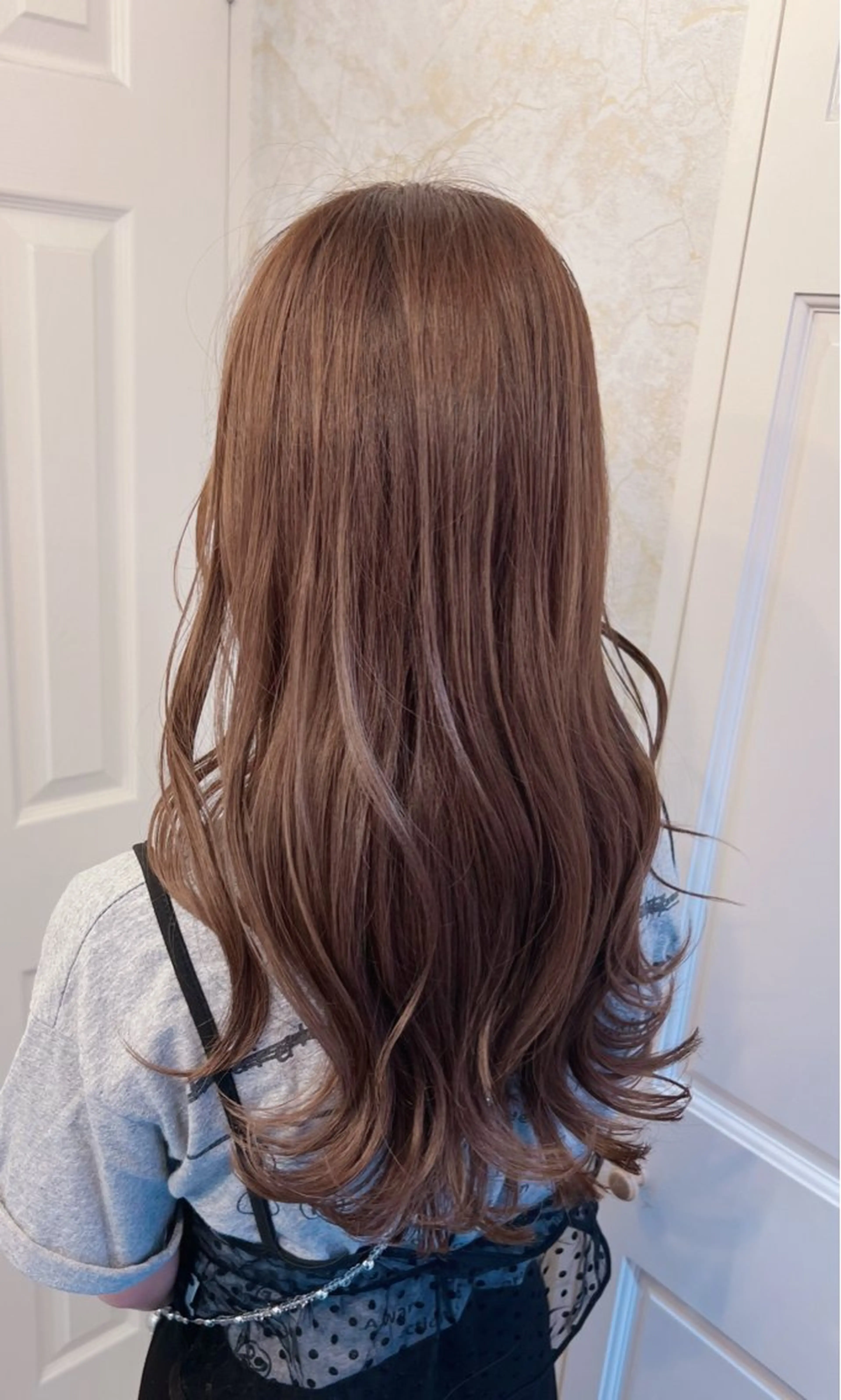 ロング ヘアカラー トリートメント 髪質改善/ メンズカット・パーマのヘアスタイル