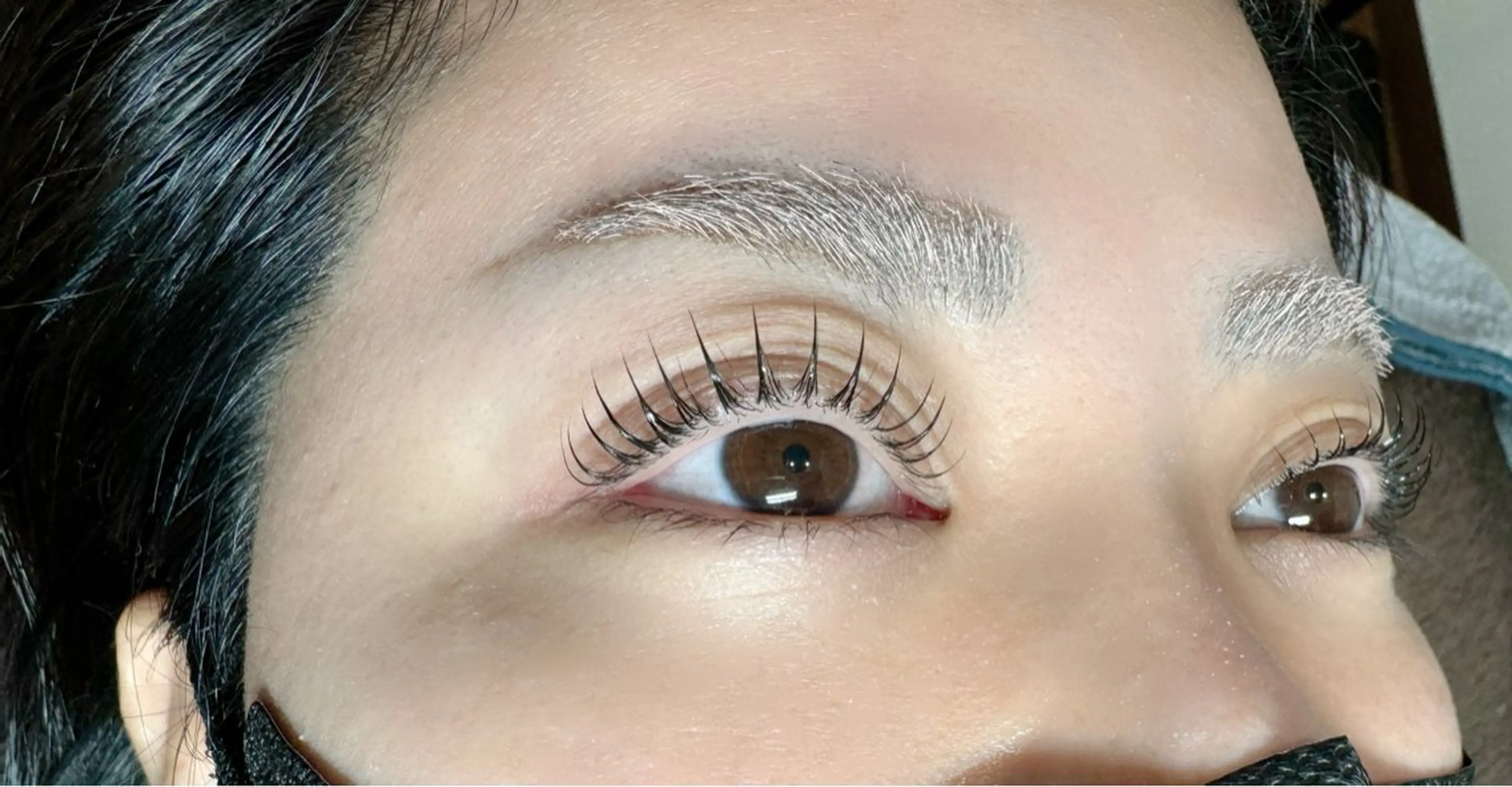 マツエク・マツパ 韓国風マツエク まつげパーマ 一重×まつ毛パーマ マツパ gioia KIMのマツエク・マツパデザイン