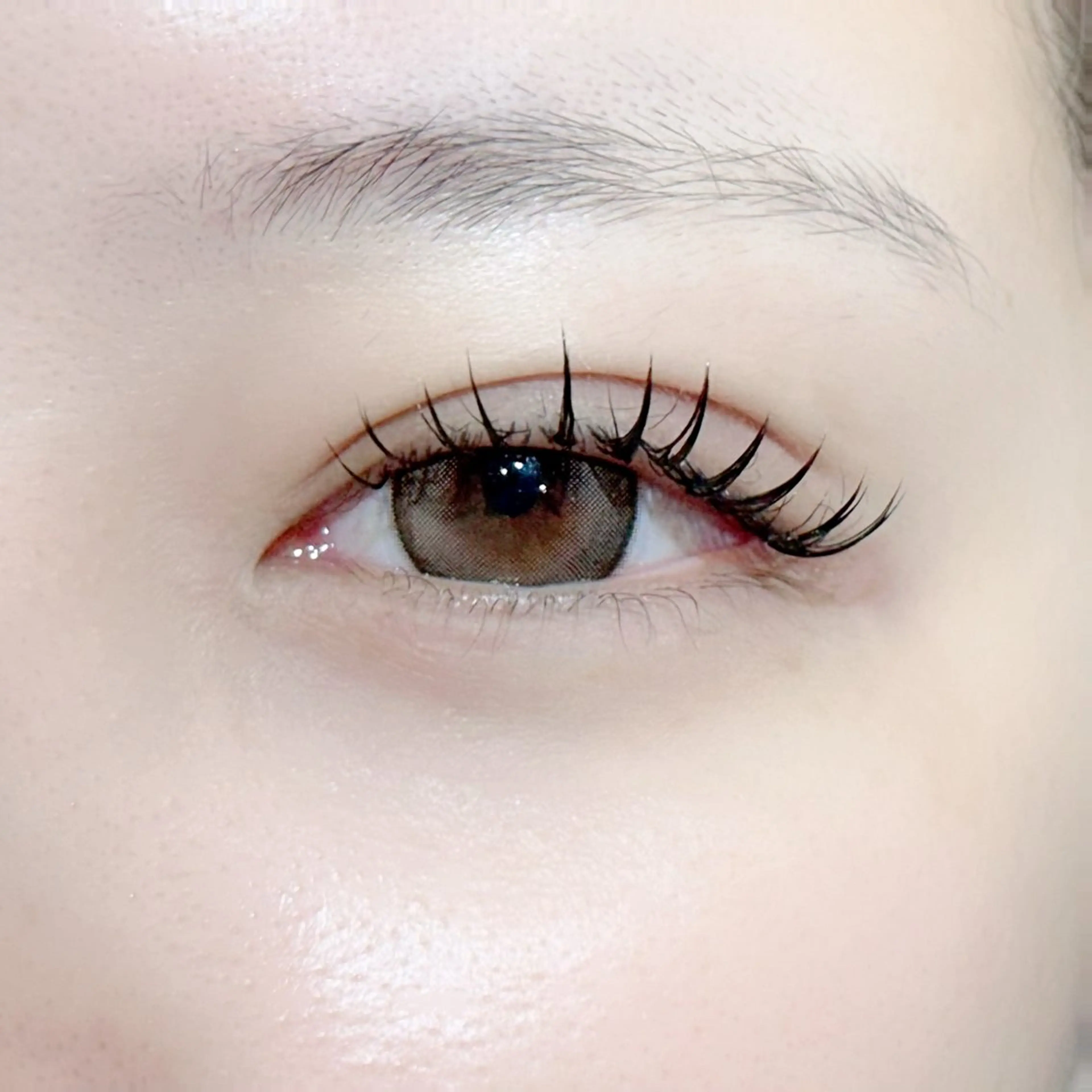 マツエク・マツパ 束感まつ毛 フラットラッシュ Kanami カナミのマツエク・マツパデザイン