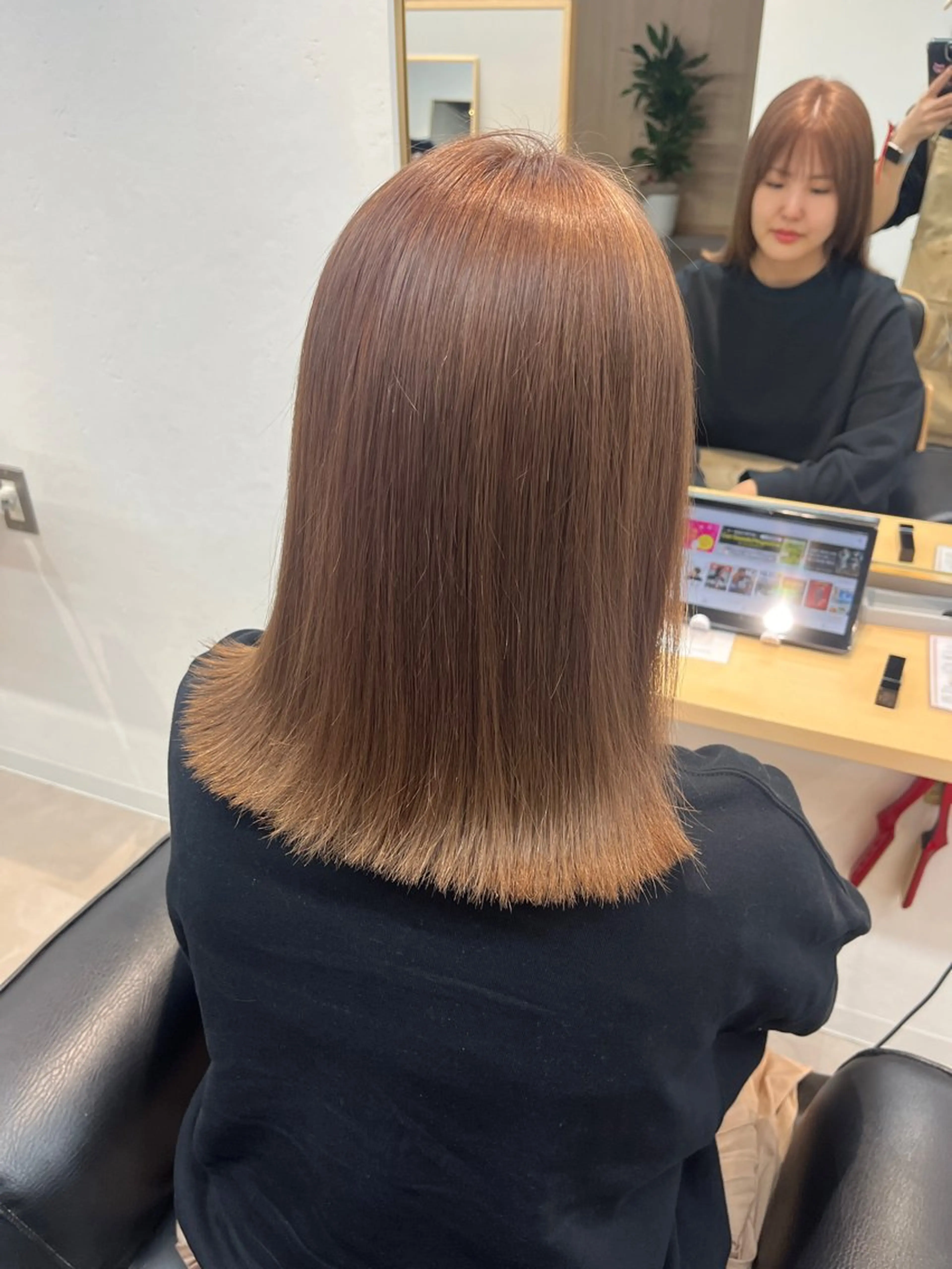 セミロング 🧸🤍船橋/ボブ /toto.Momoのヘアスタイル