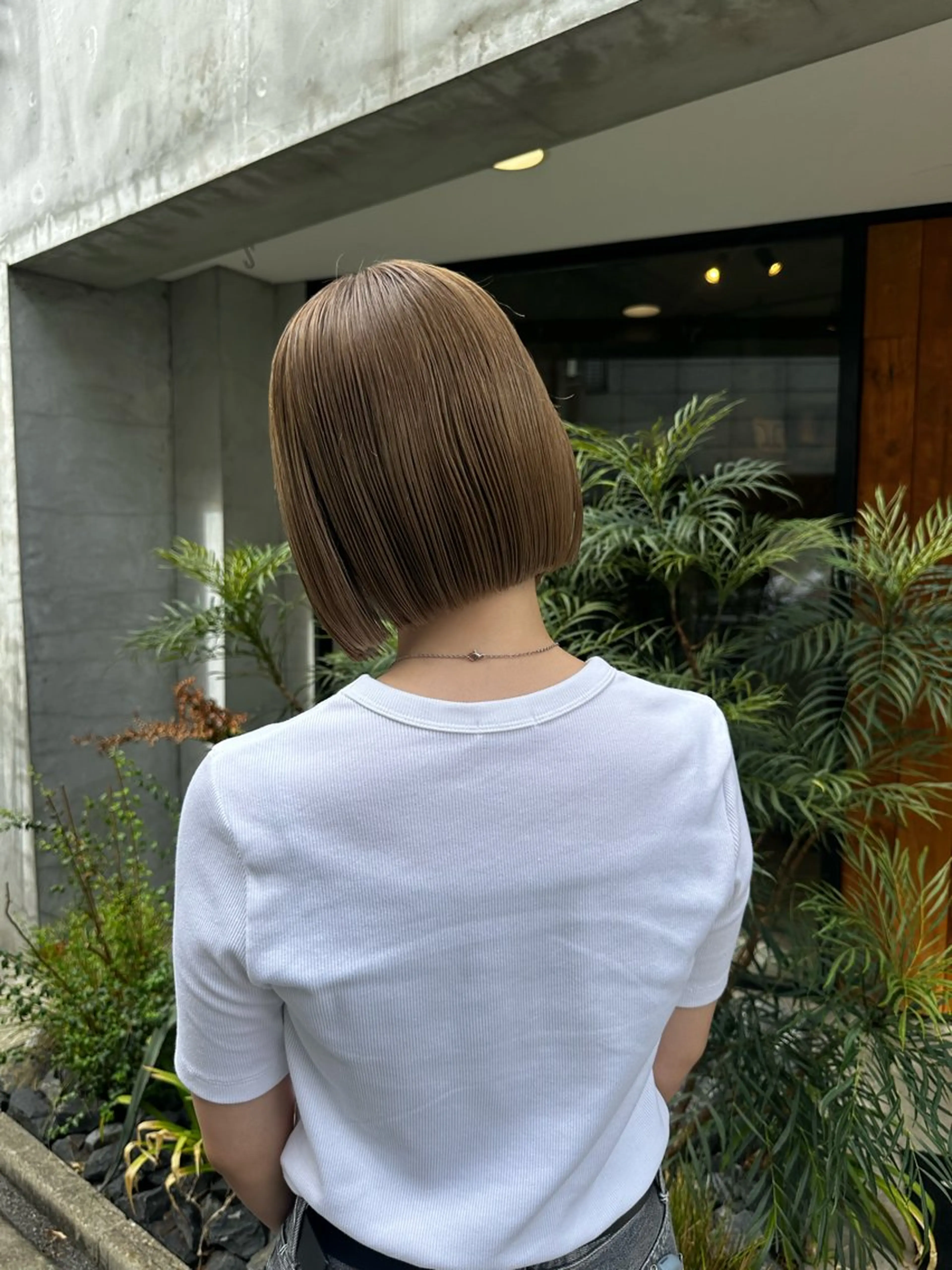 ボブカット+ブリーチ+カラー+マーブ💫の写真