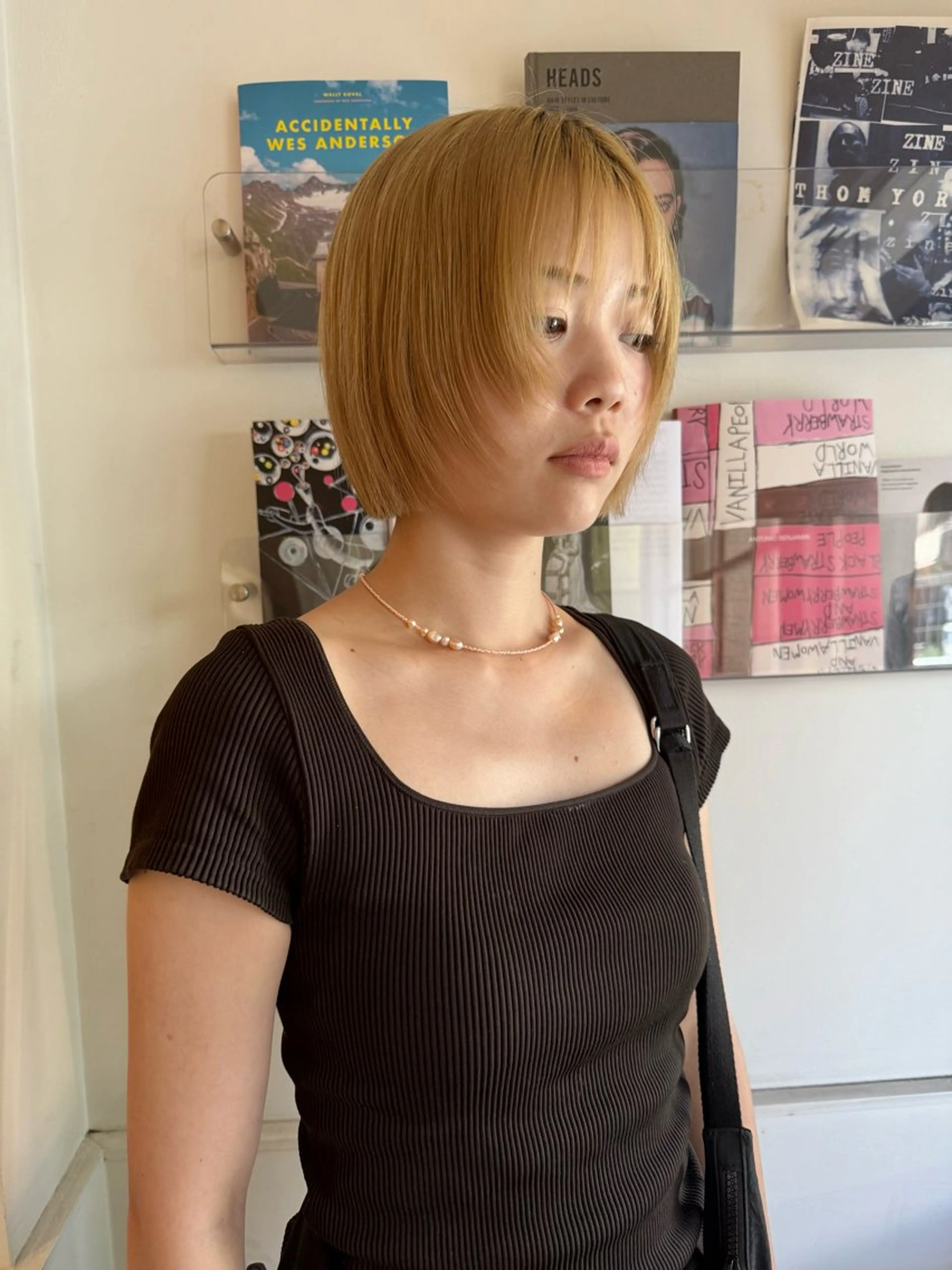 ショート 🙃 透明感カラー/ボブのヘアスタイル