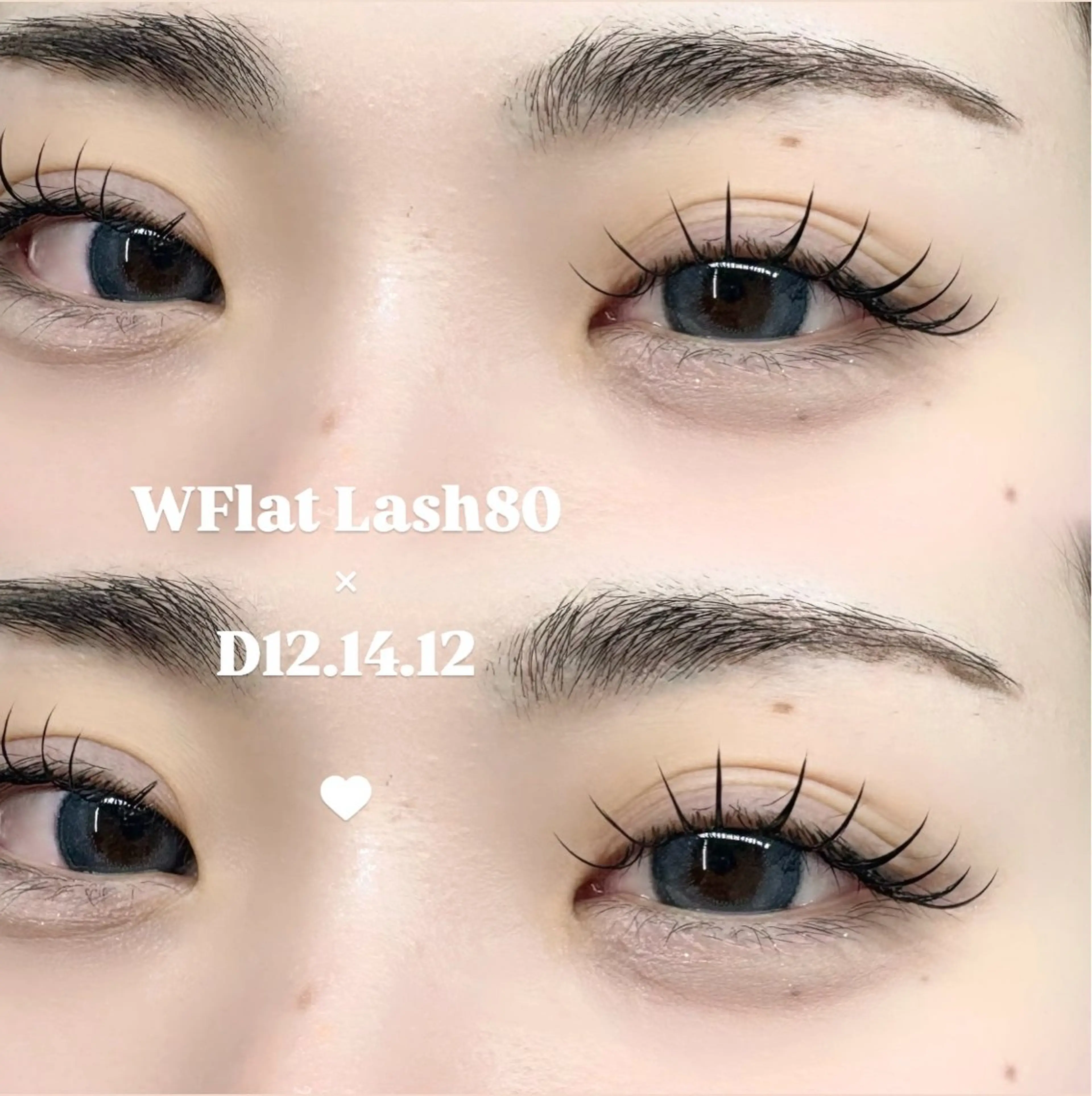 マツエク・マツパ フラットラッシュ ‎🤍nabi 代官山/渋谷/恵比寿のマツエク・マツパデザイン