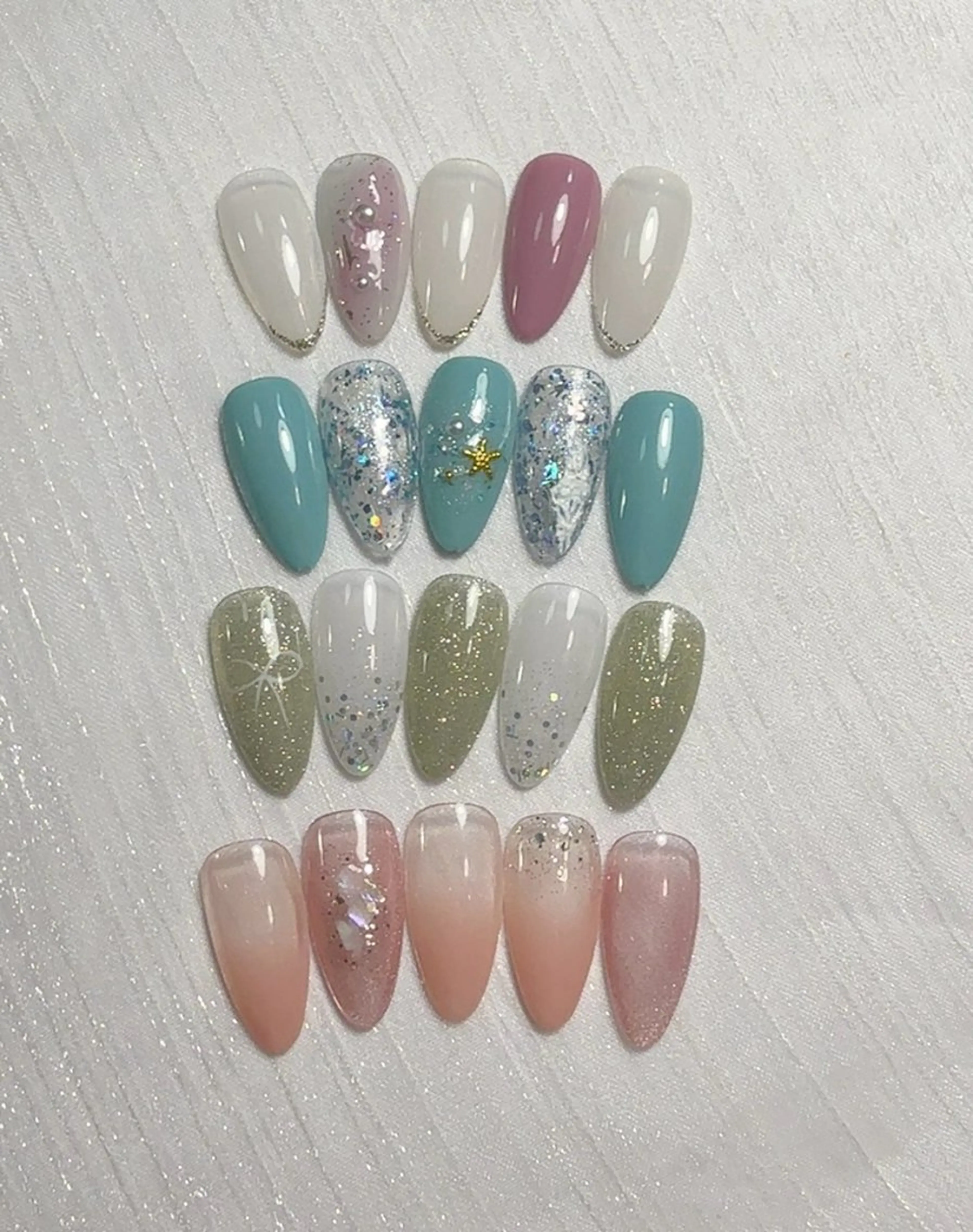 定額コースA 新規のみ　オフ込み【長さだしオフ+1500/アクリルオフ+2000/チップ再利用＋1000円】の写真