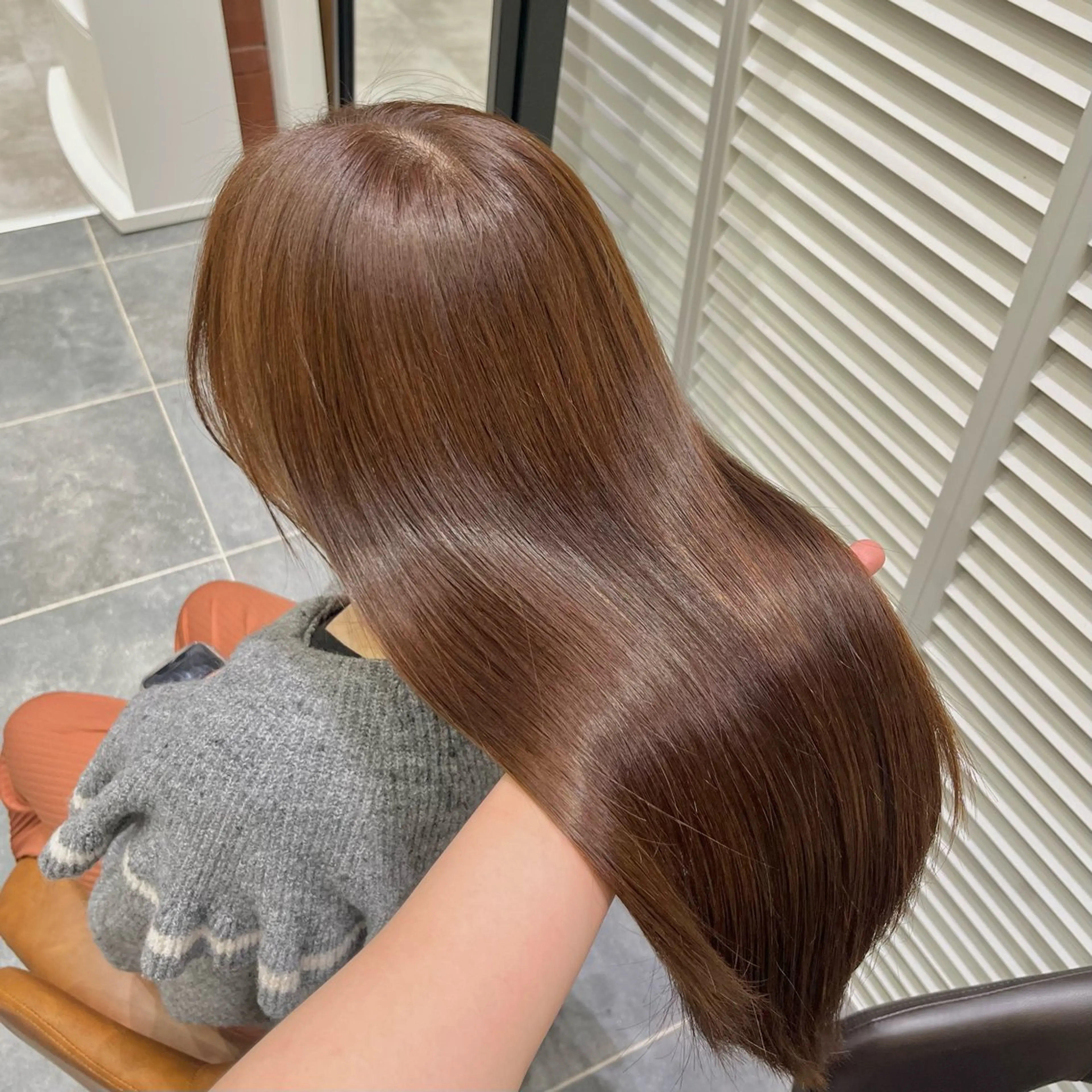 カラー ヘアカラー トリートメント かわいいを＋🎀𖤐 上品hair/ 星愛のヘアスタイル