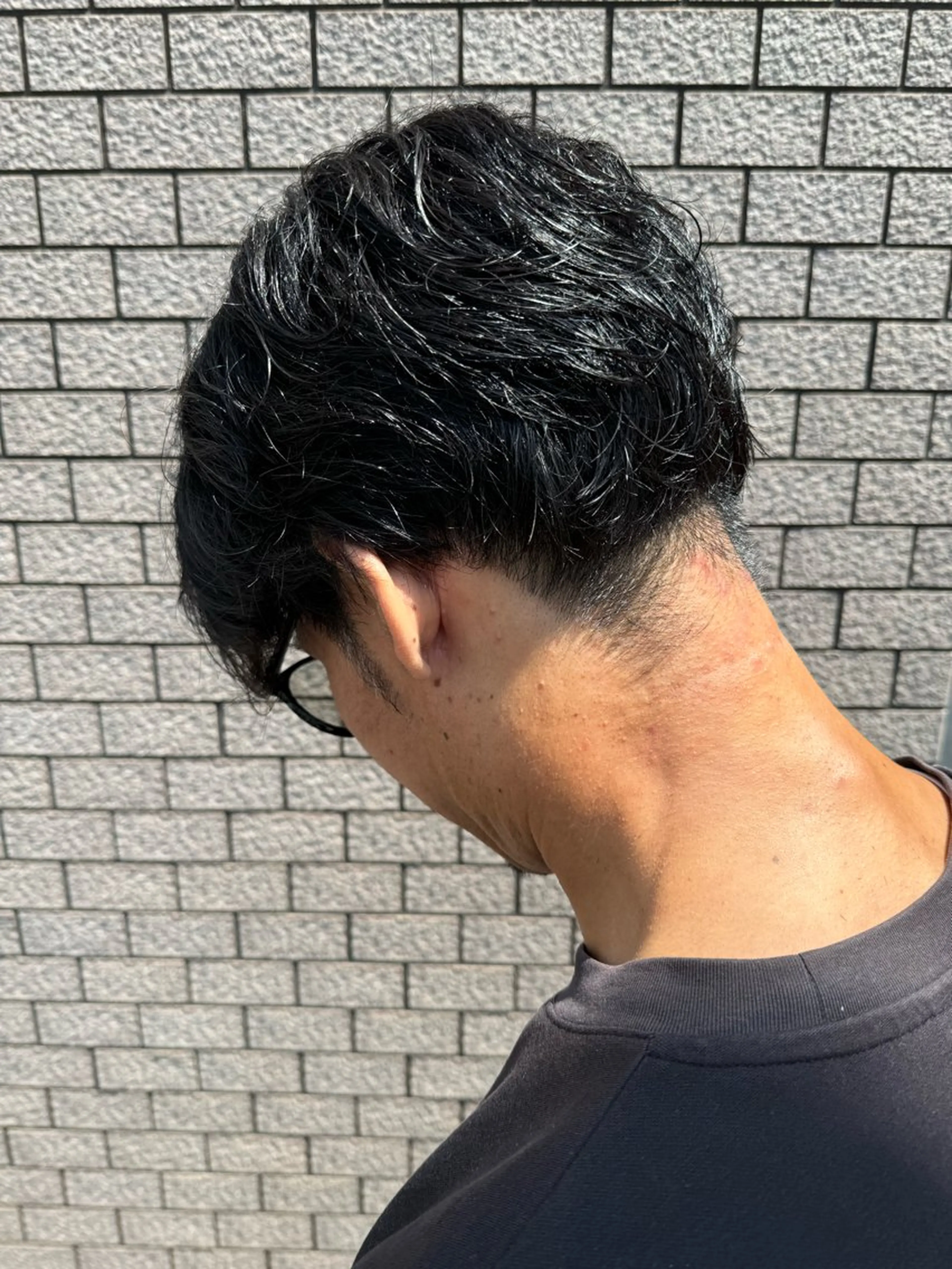 ショート メンズ カット パーマ/ハイトーン /吉田眞のヘアスタイル