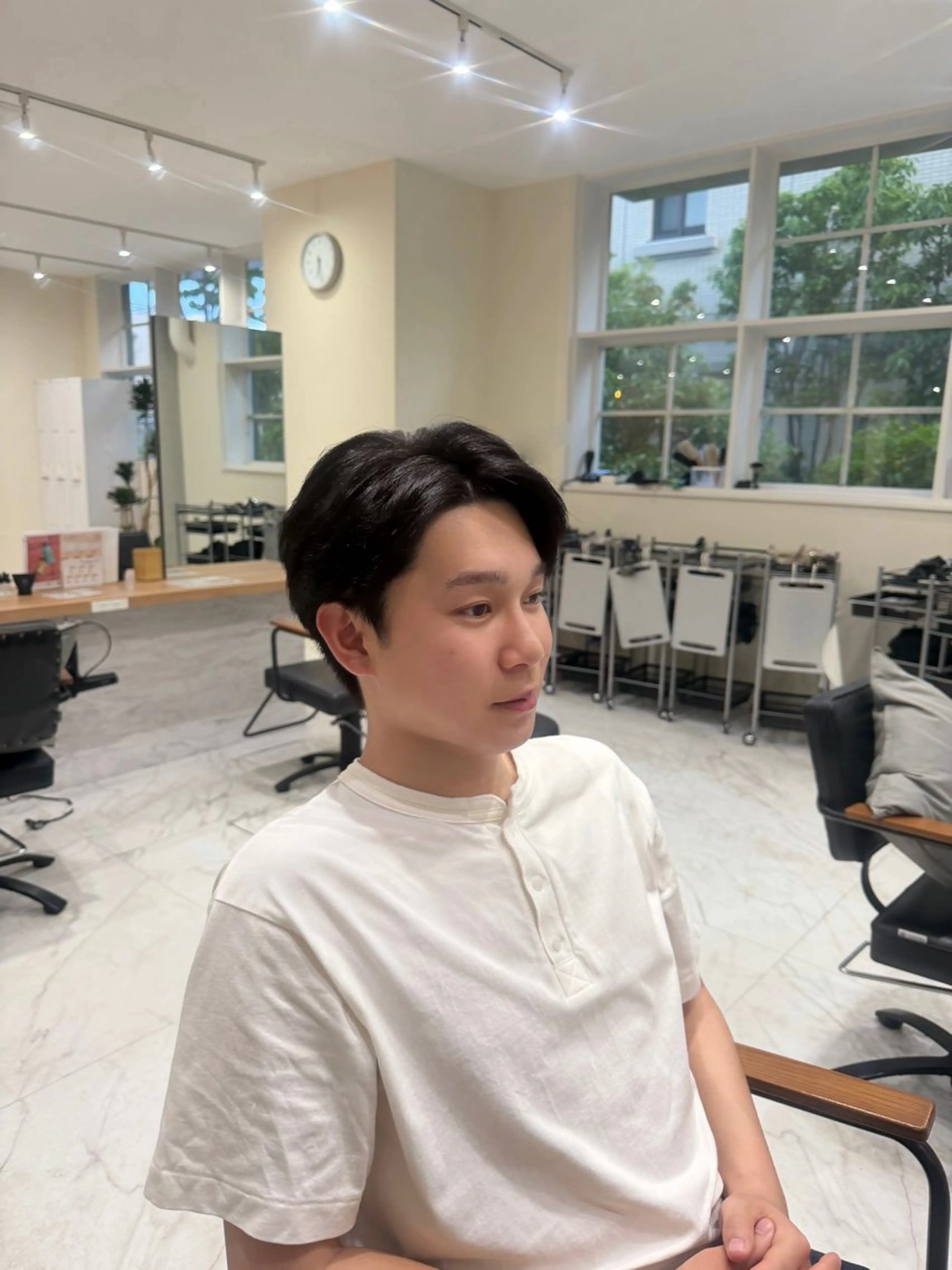 メンズ👦🏻⭐️カラー➕保湿トリートメント付きの写真