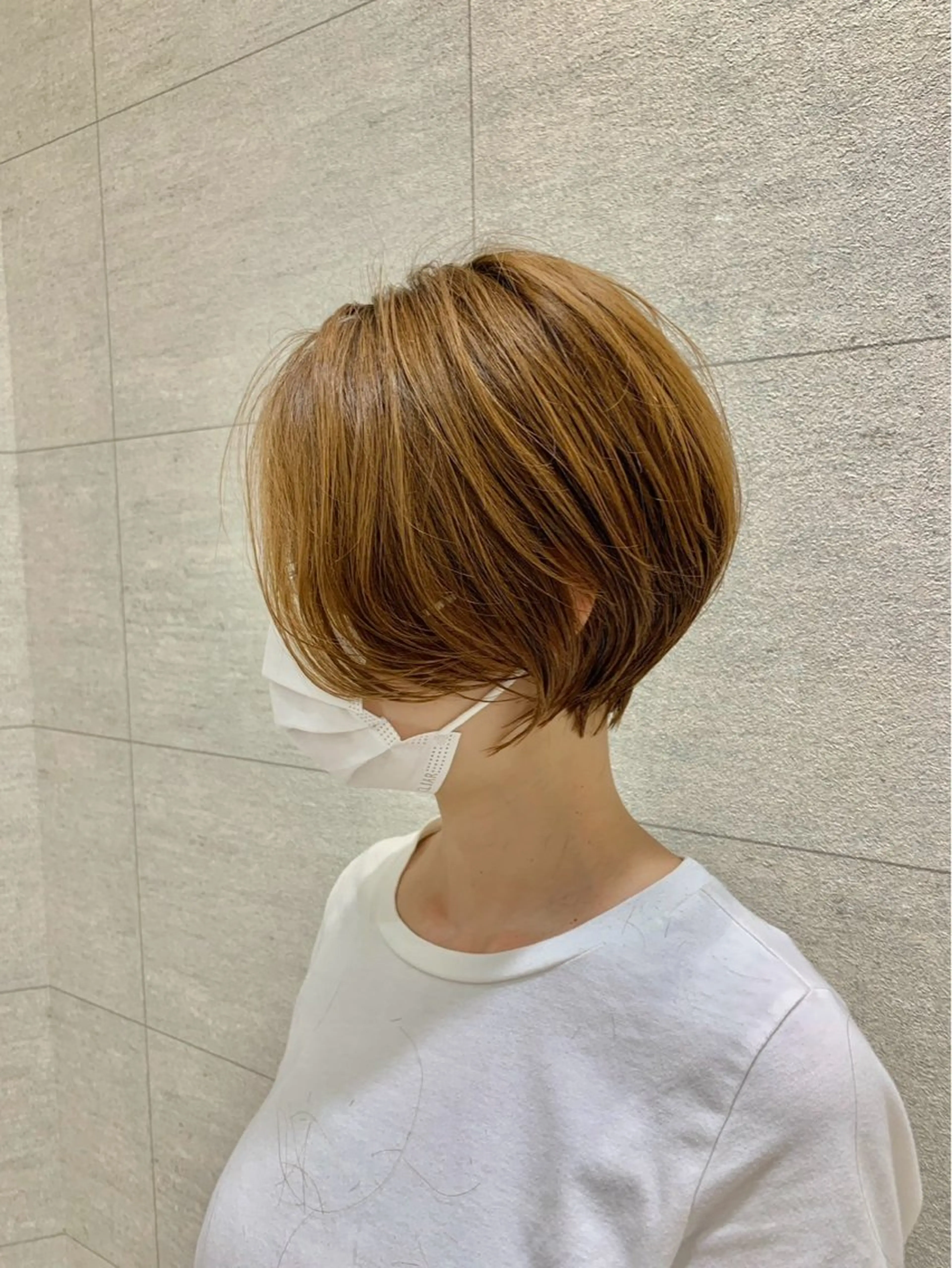 ショート ショートヘア 宮里 蓮生のヘアスタイル
