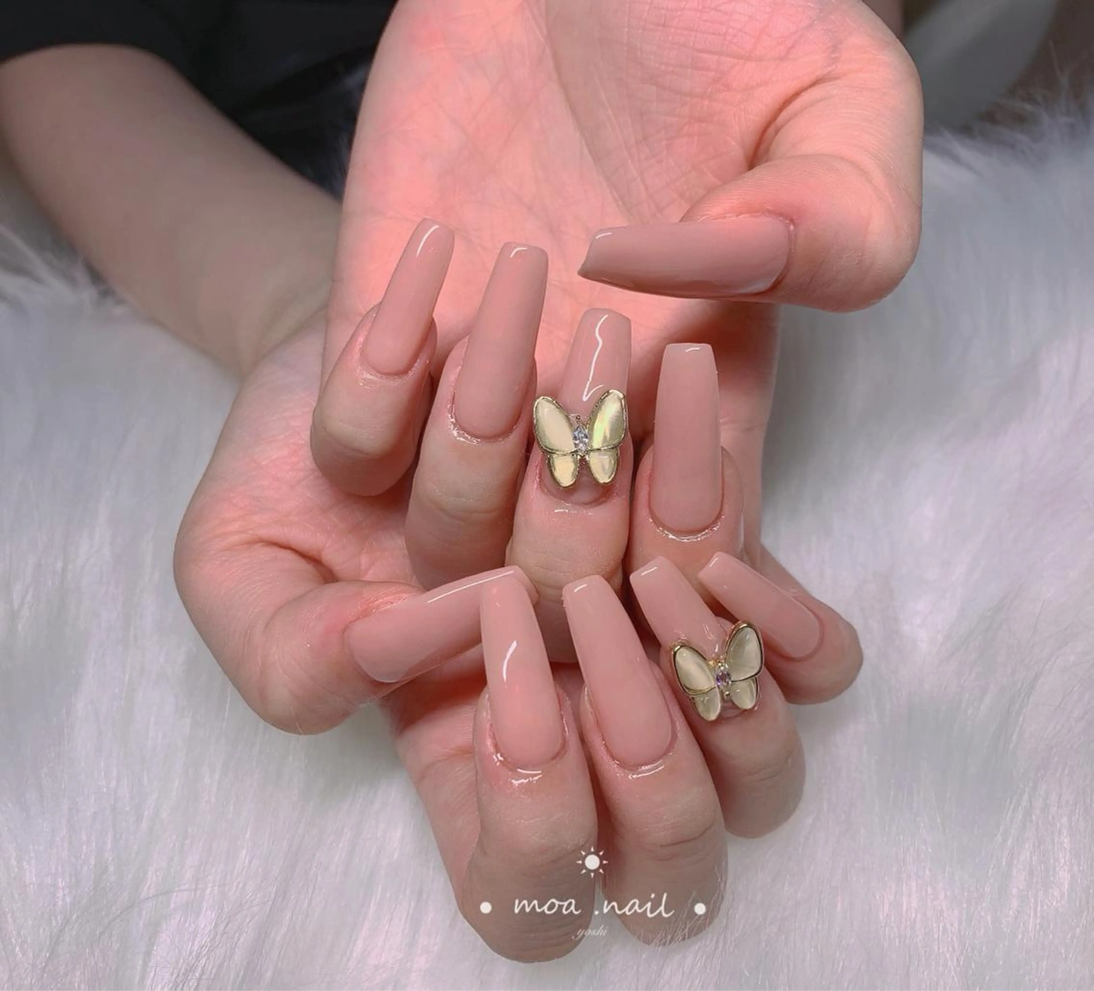 ネイル スカルプネイル MoaNail🫶 Yoshiのネイルデザイン