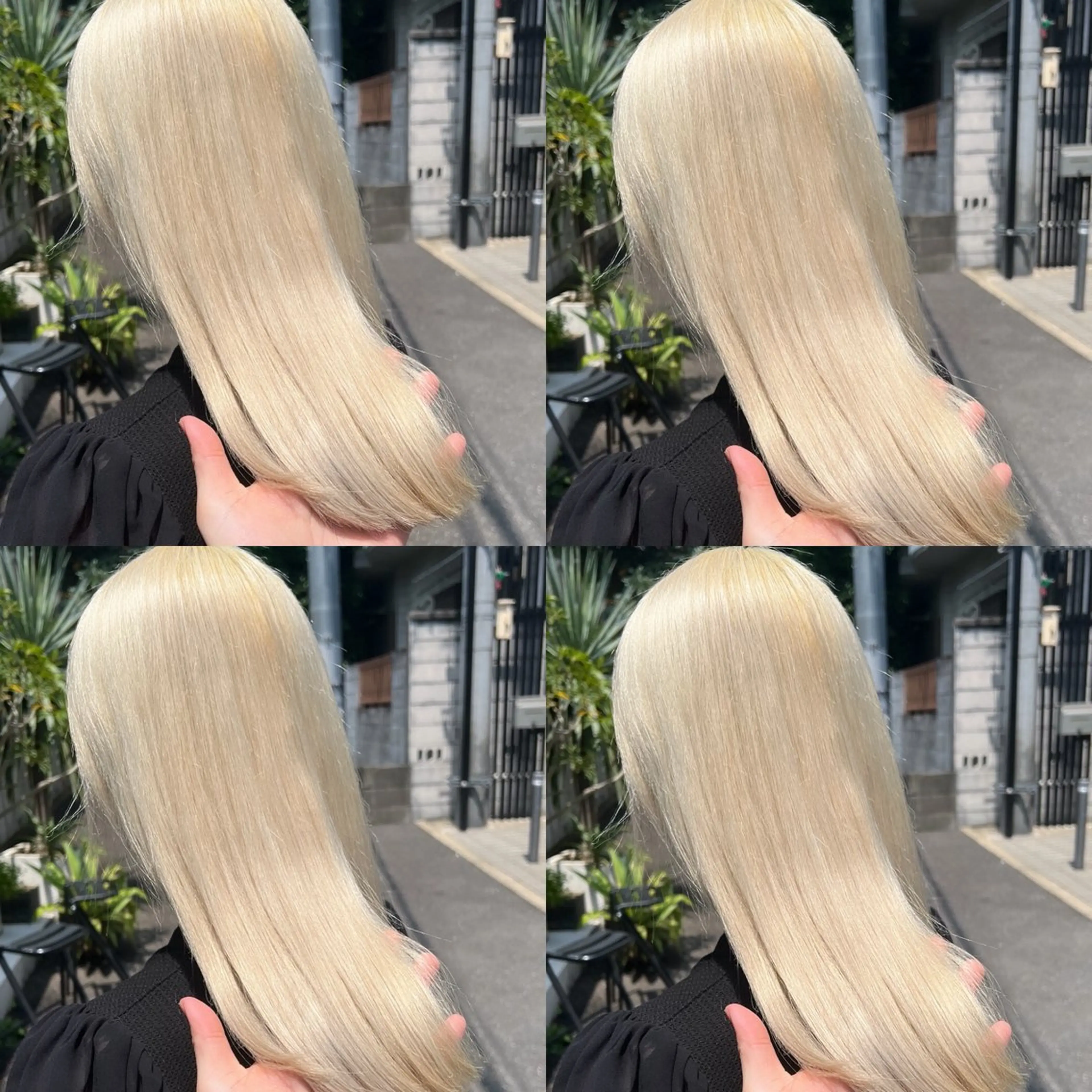 ミディアム カラー ブロンド ホワイトブロンド 💎透明感カラー特化 💎TAISEIのヘアスタイル