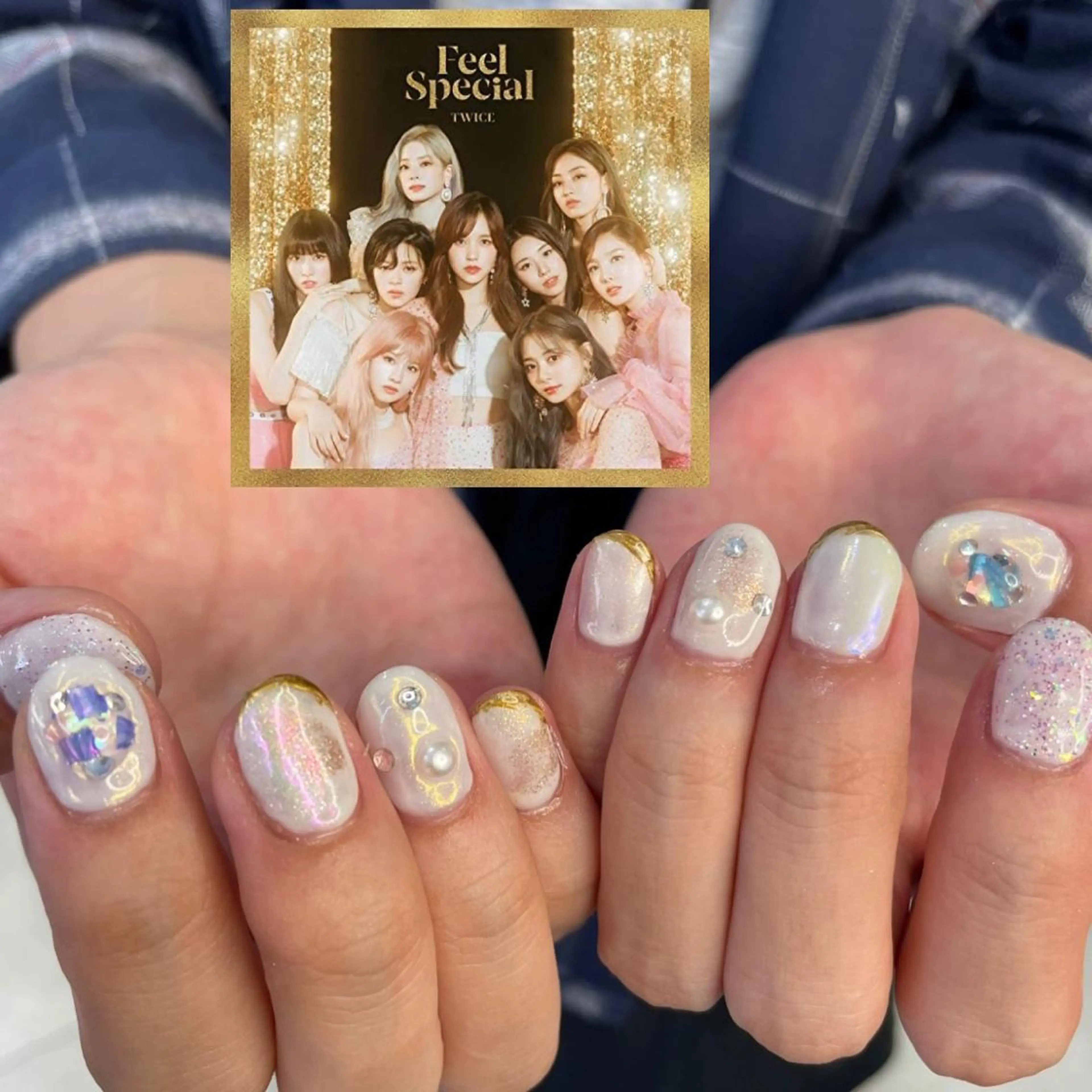 ネイル 🎀ボブ＋ハイトーン シュカ👶🏻のヘアスタイル