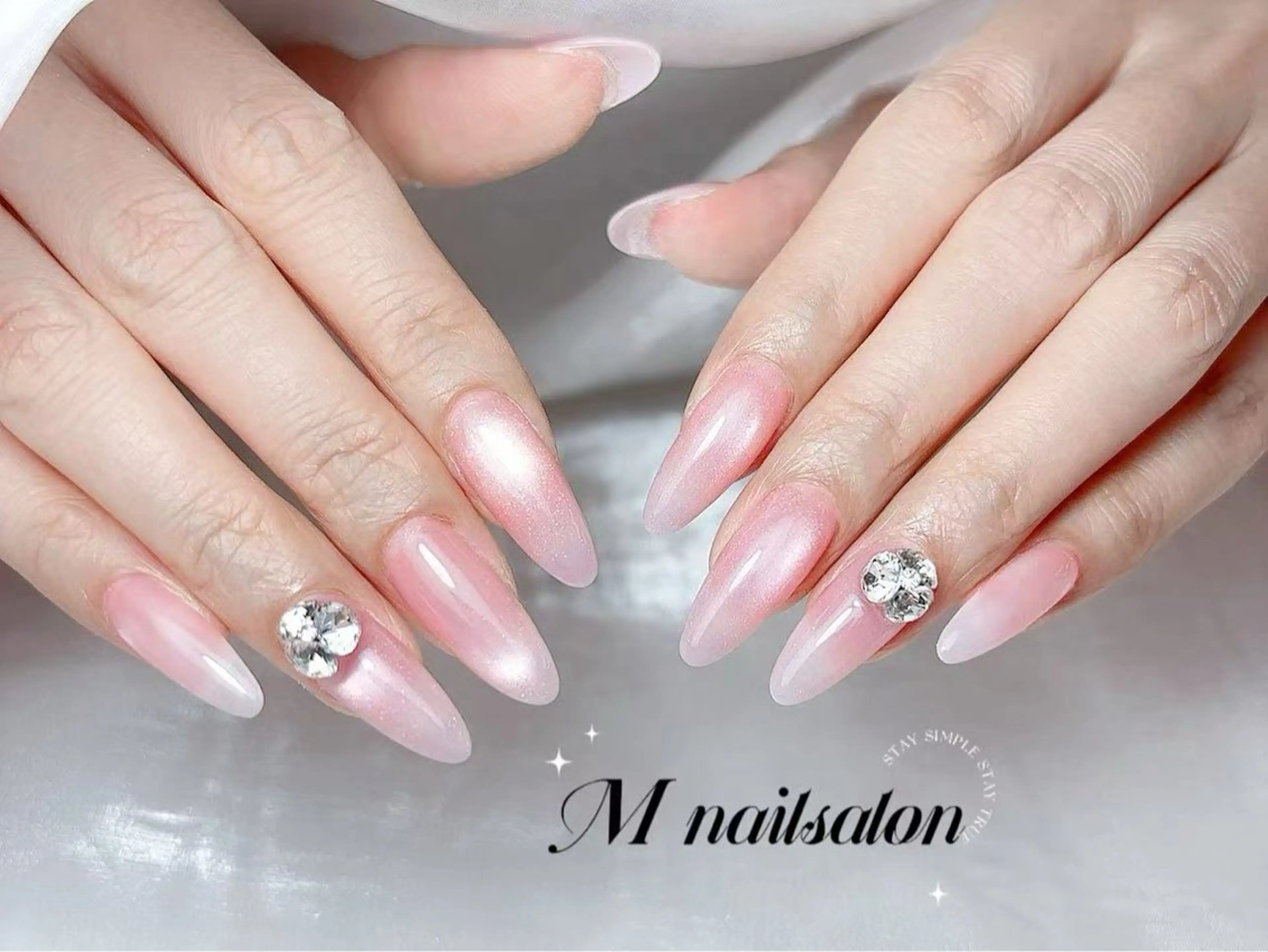 ネイル M🌷nail 長さだし専門店のネイルデザイン