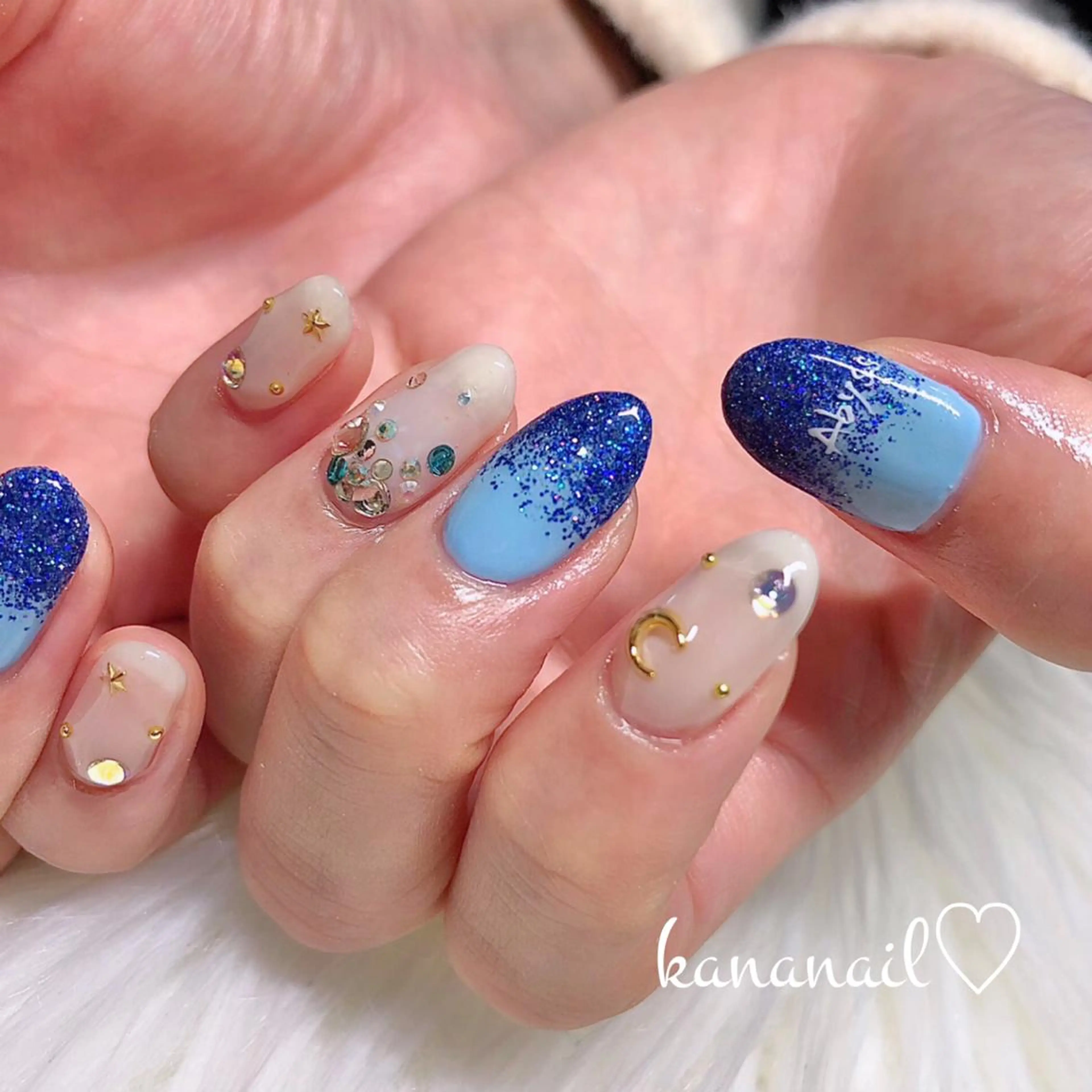 ネイル ミディアムネイル kananail ♡のネイルデザイン