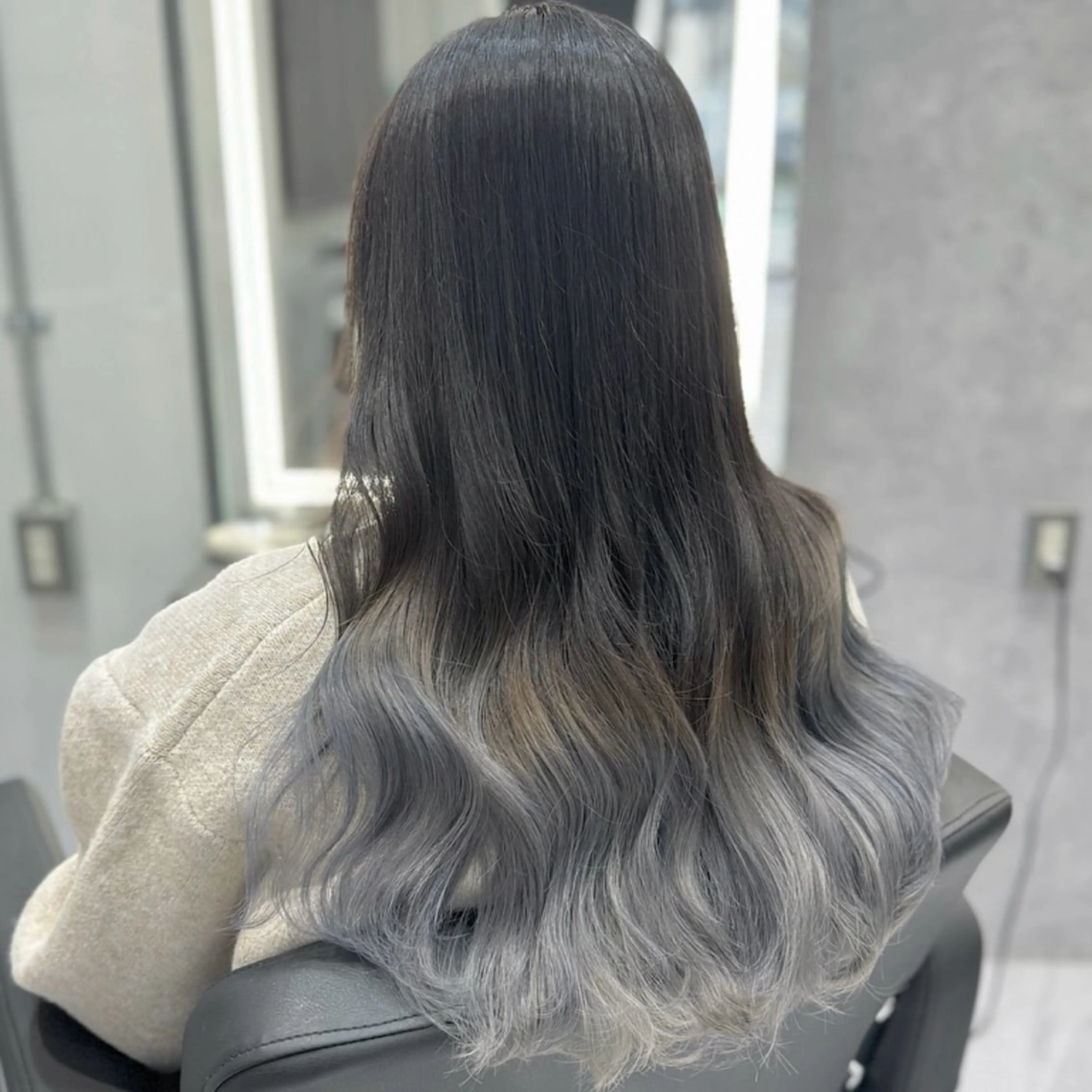 ロング ❤️‍🔥シールエク ＋カラー京❤️‍🔥のヘアスタイル