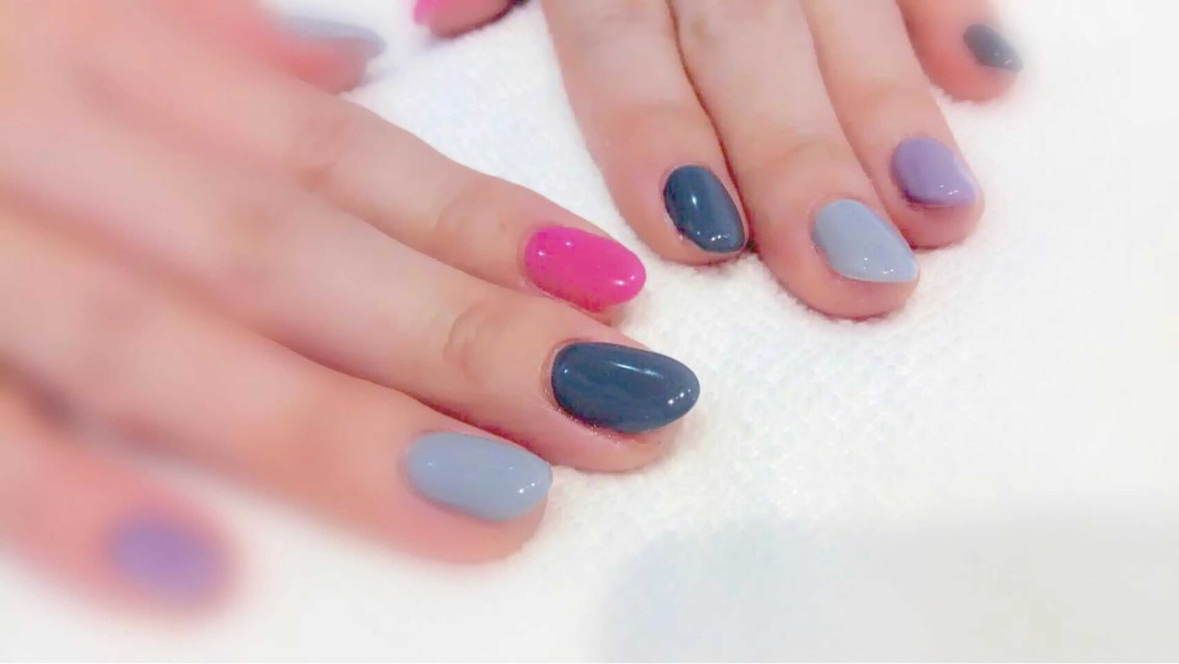 ネイル ワンカラーネイル NARUMI HYODOのネイルデザイン