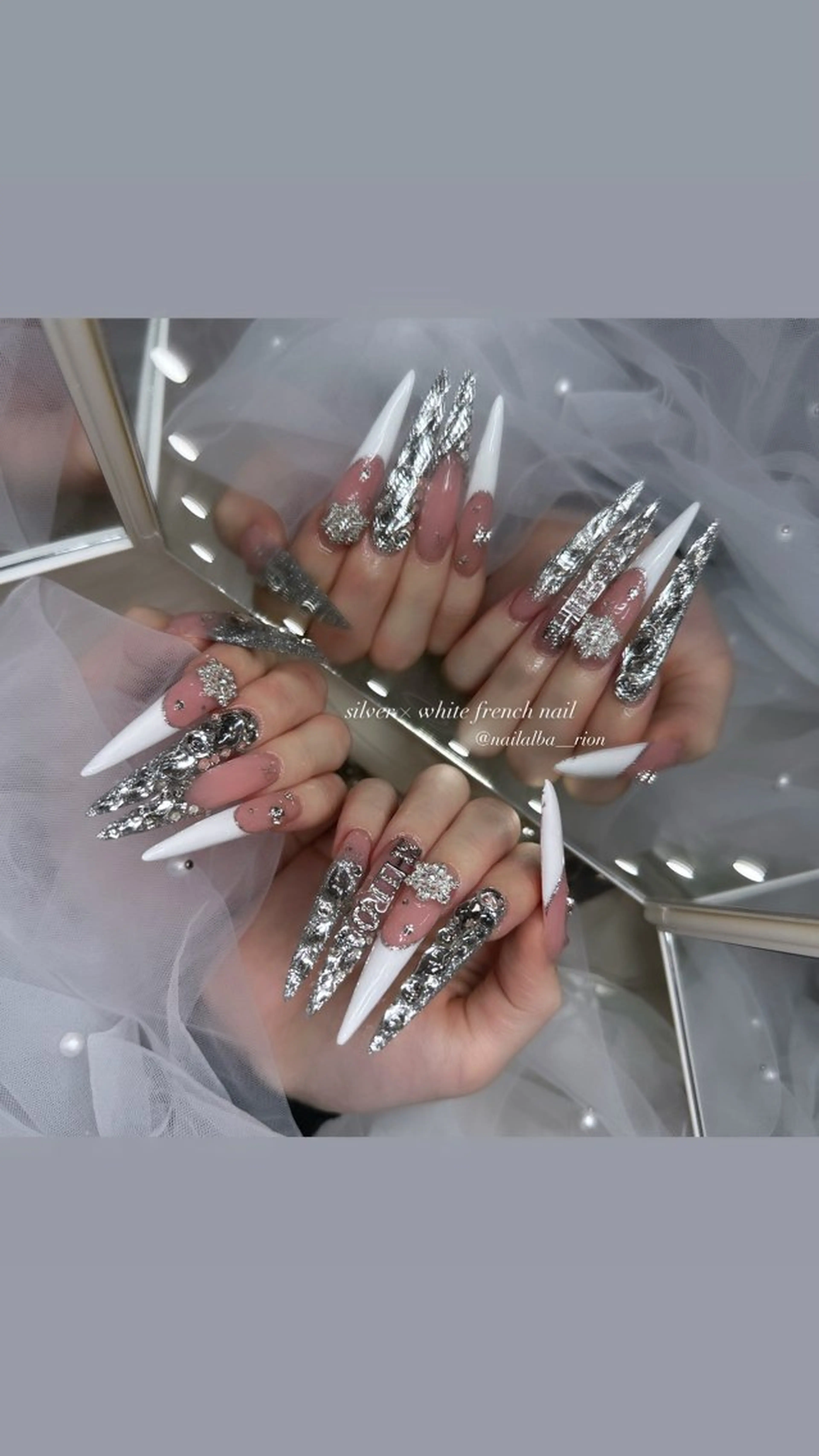 ネイル 加納 莉音のネイルデザイン