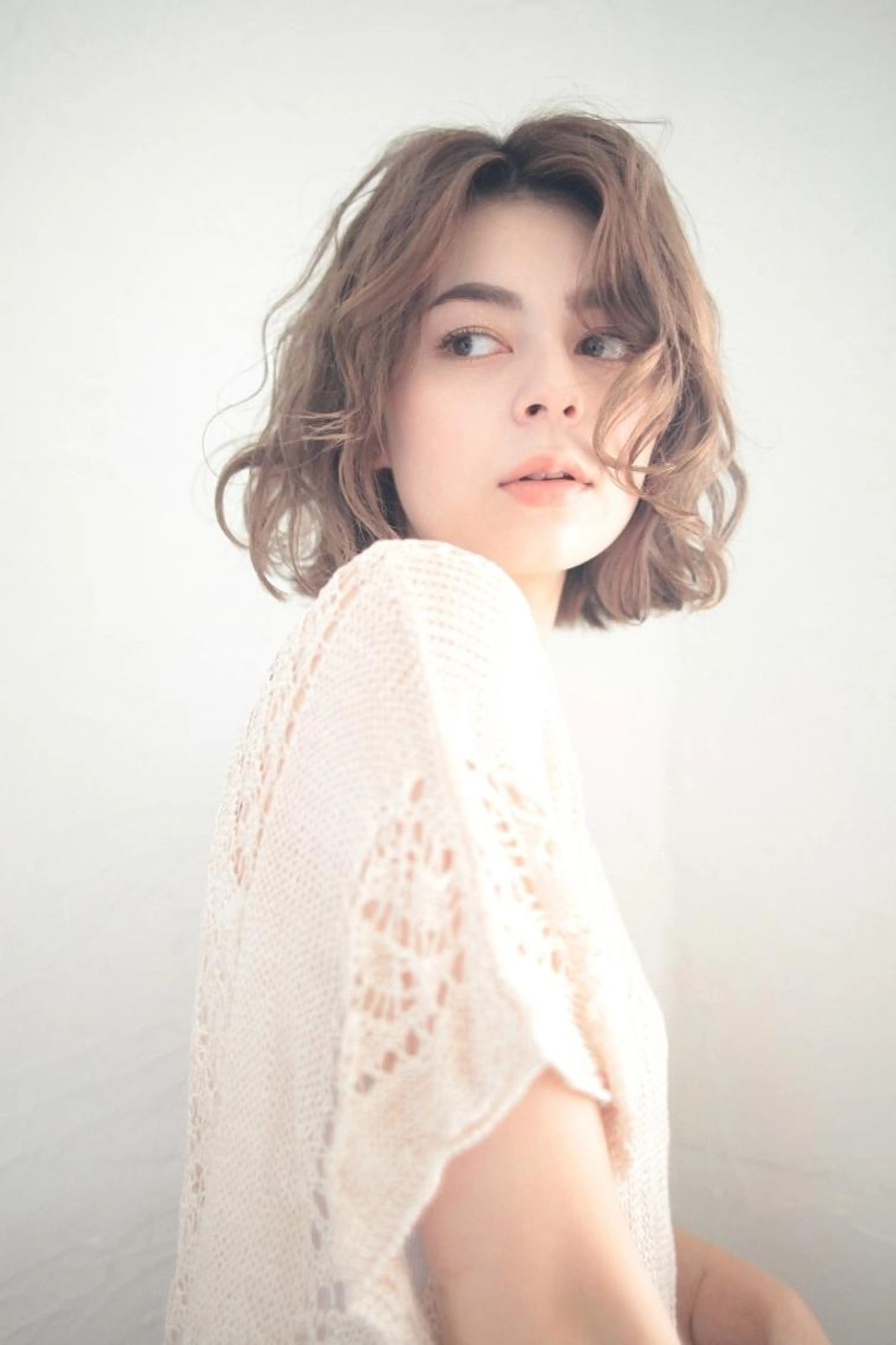 ☆初回☆カット パーマ  トリートメント トリートメントで保湿をしながらダメージレスなパーマとデザインを♪の写真