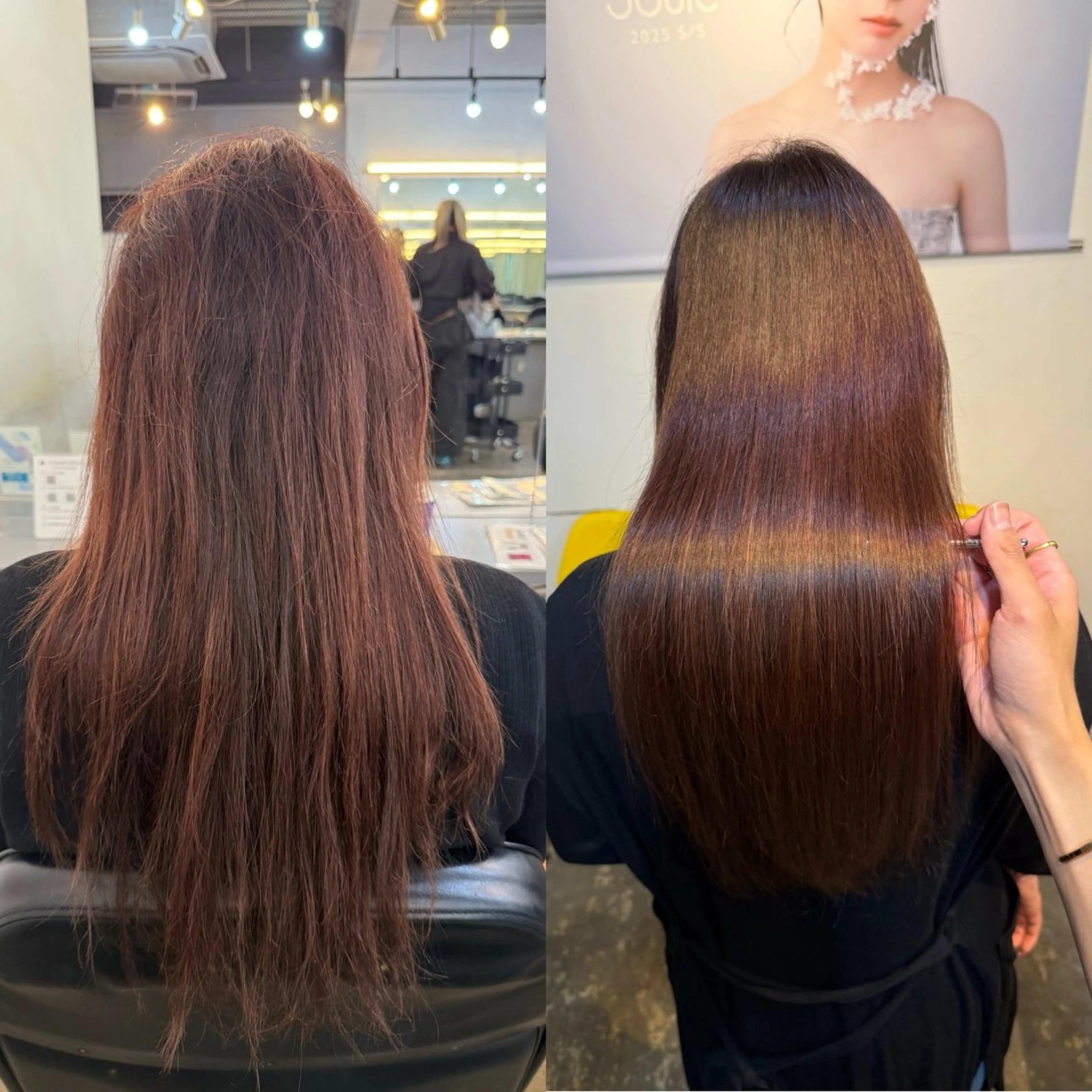 ロング 縮毛矯正/レイヤー カット⭐️SHOTAのヘアスタイル