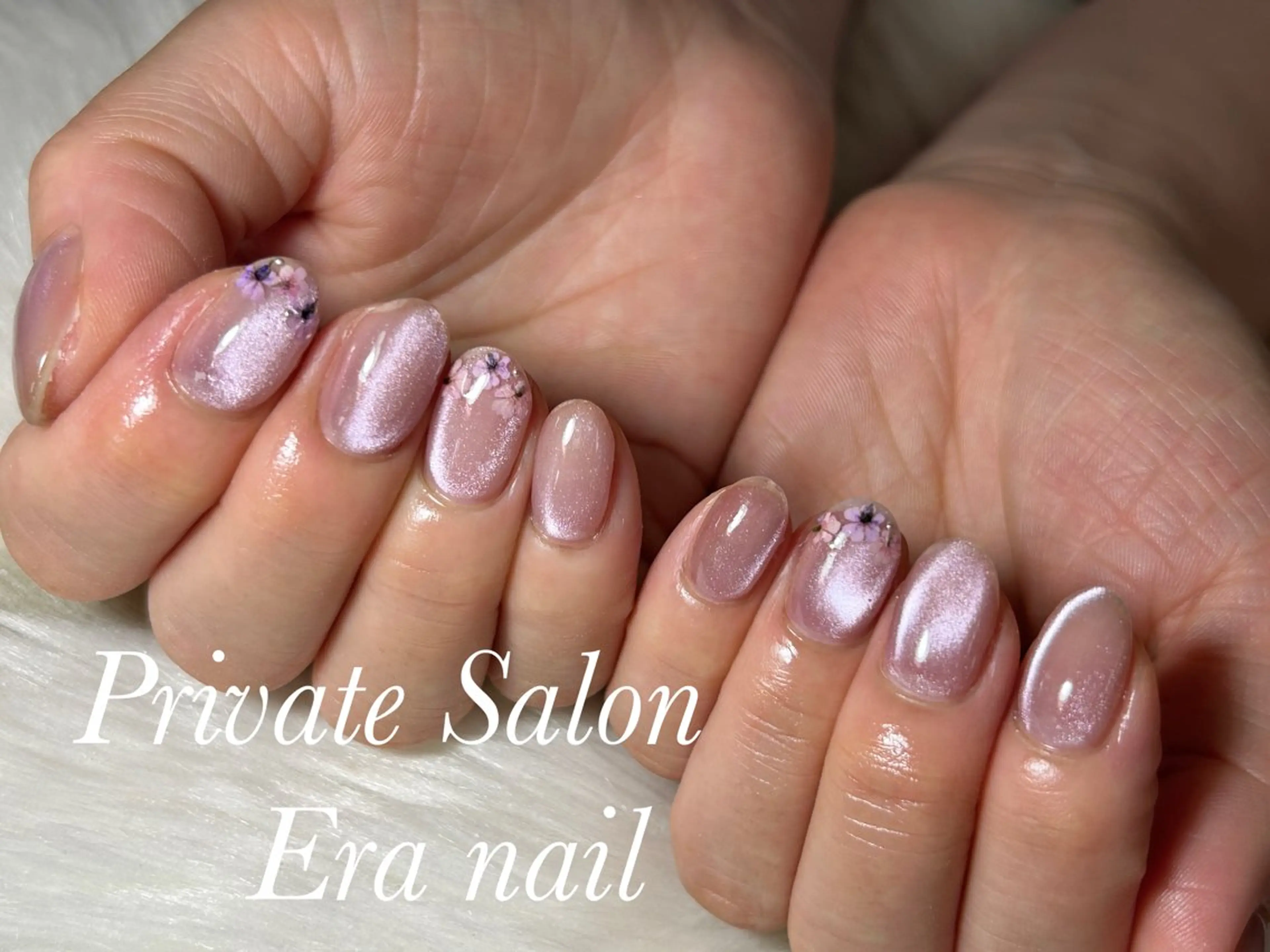 ネイル マグネットネイル ハンドネイル Era nailのネイルデザイン