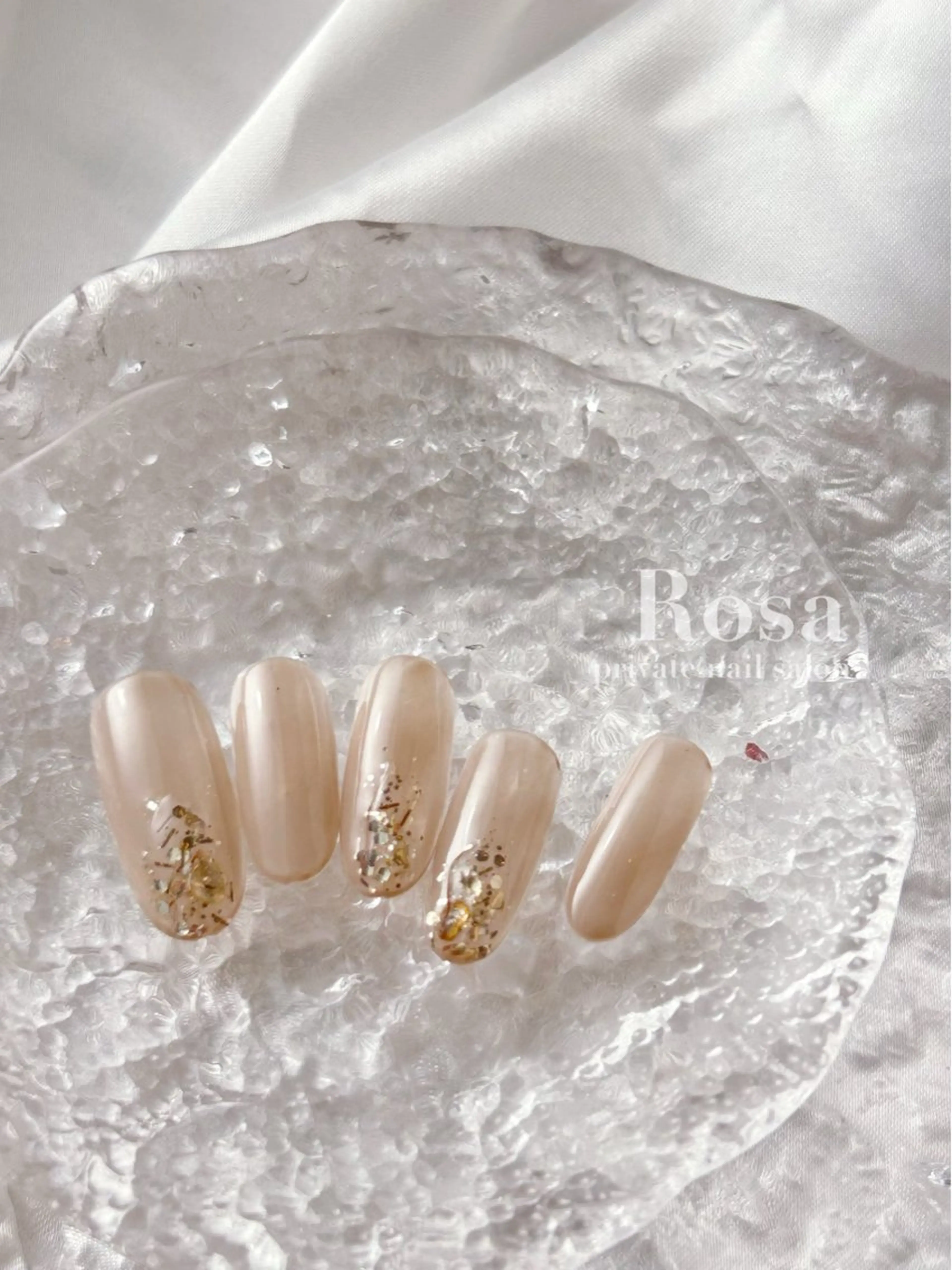 ネイル シンプルネイル nail salon Rosaのネイルデザイン
