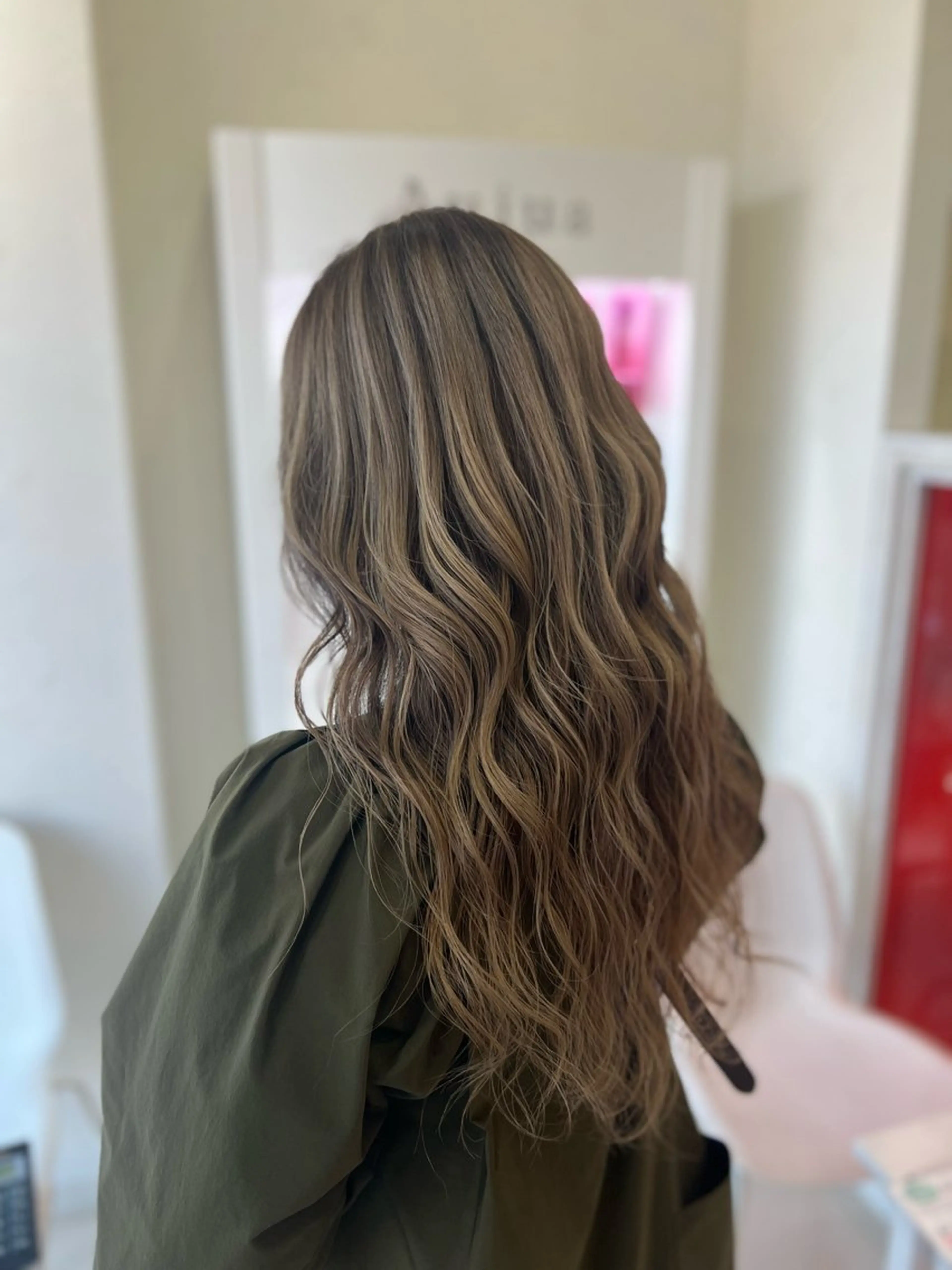 ロング カラー ヘアカラー 太白区/白髪ぼかし ハイライト/千葉達人のヘアスタイル