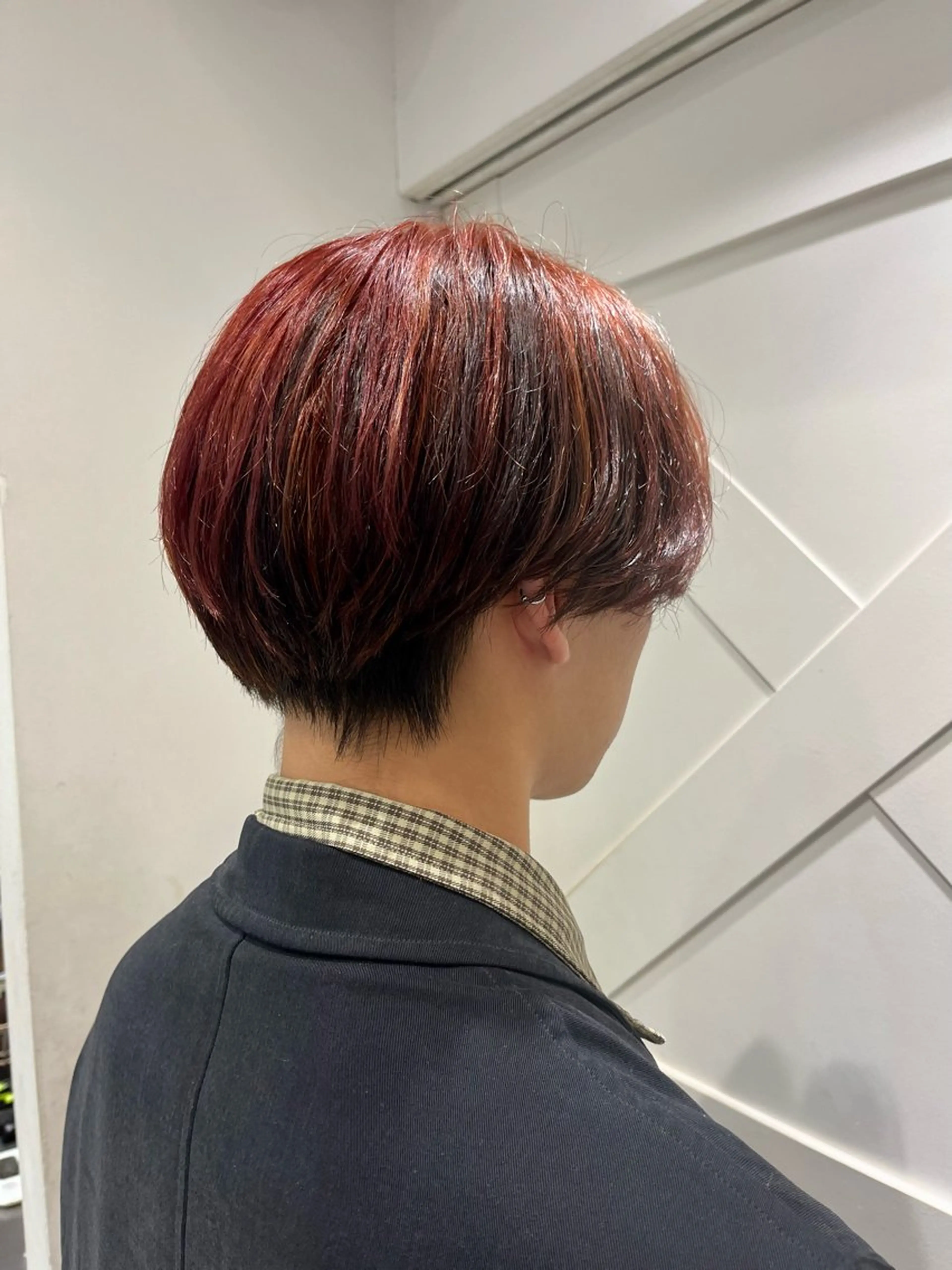 ショート 🫧ハイトーン個性髪 🫧マヤのヘアスタイル