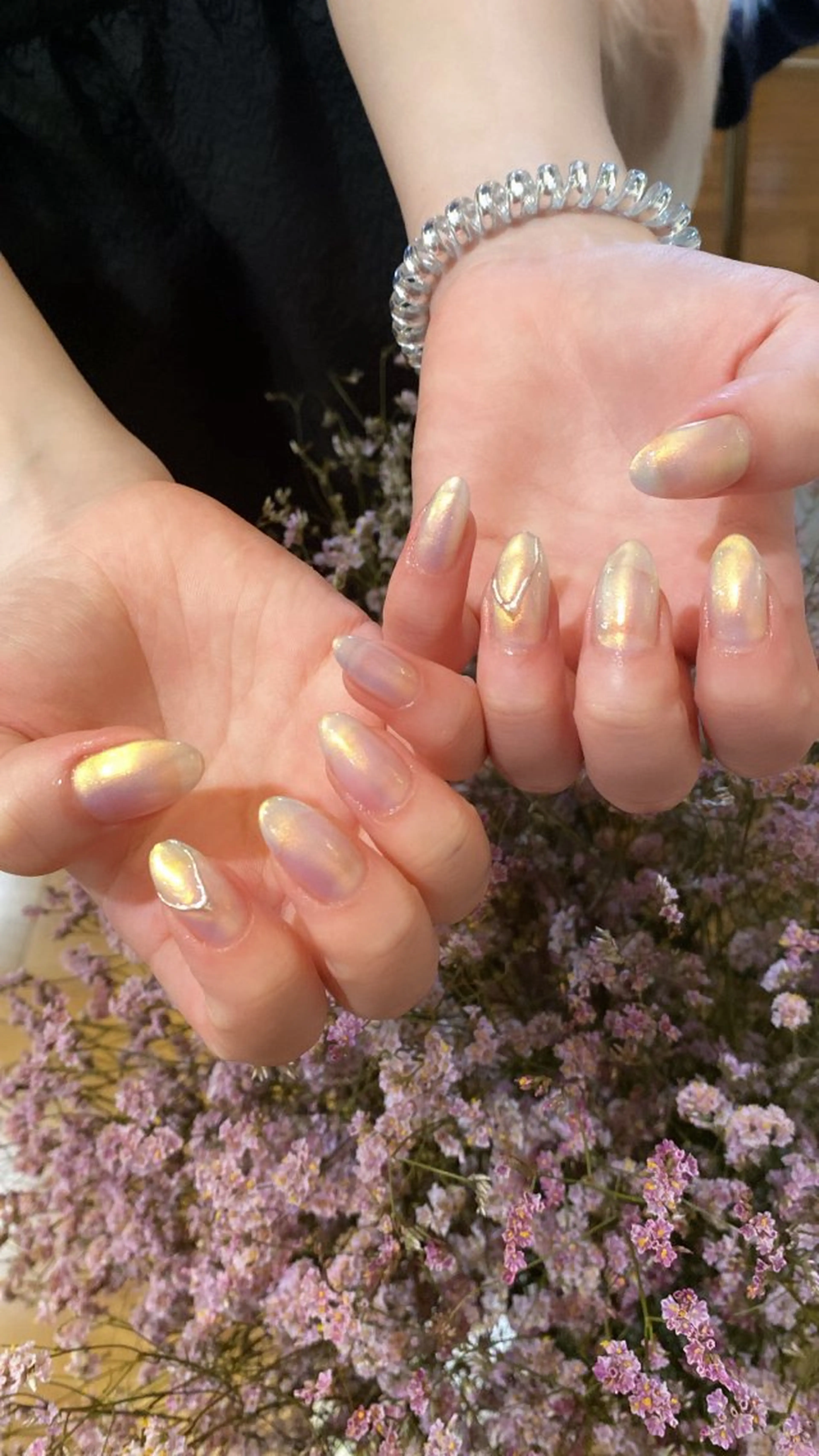 ネイル ハンドネイル crystal ⭐︎ colorのネイルデザイン