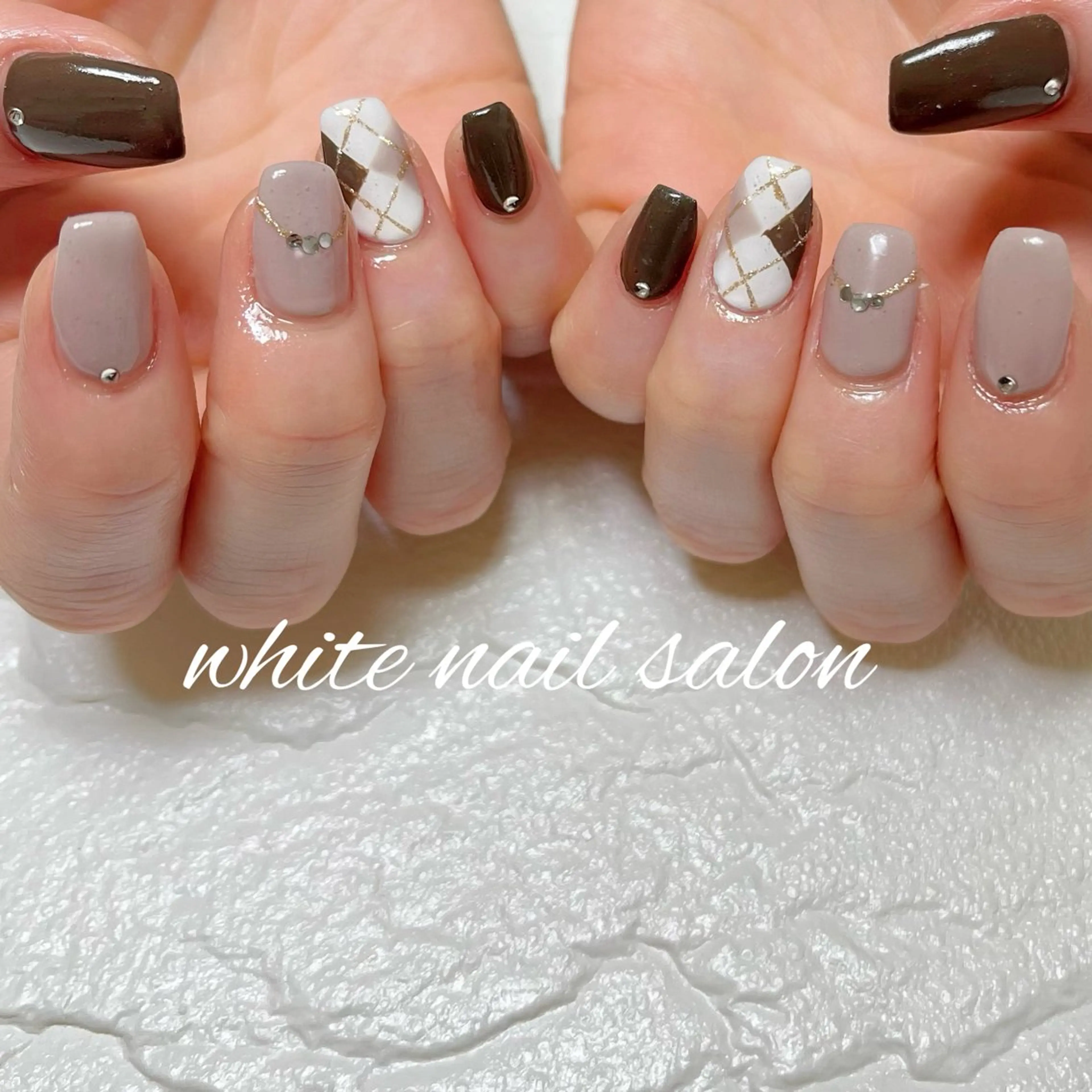 ネイル ハンドネイル white nail salonのネイルデザイン