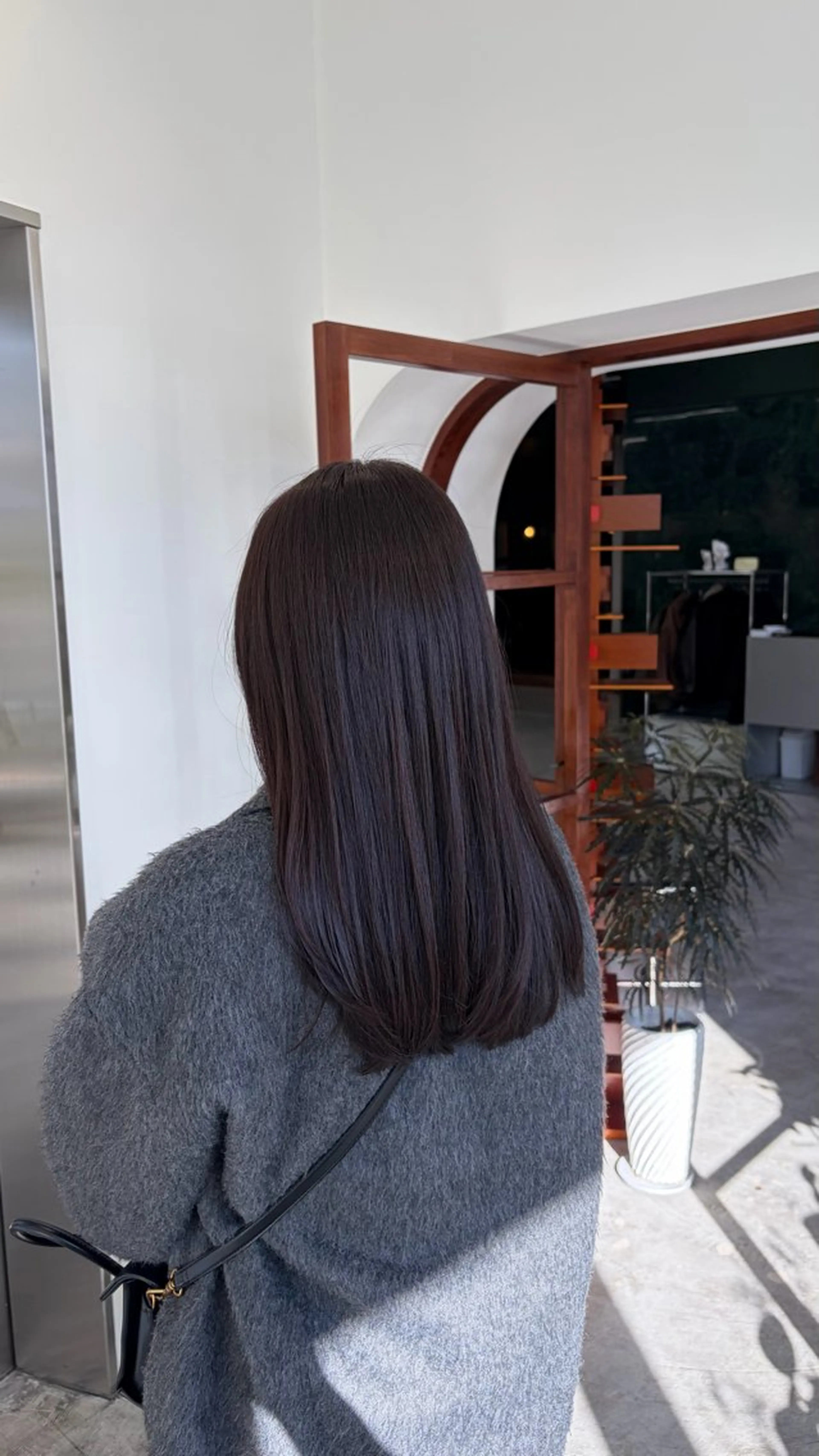 ロング カラー ブラウンカラー ピンクカラー ヘアカラー ここね/透明感 カラー/ナチュラルのヘアスタイル