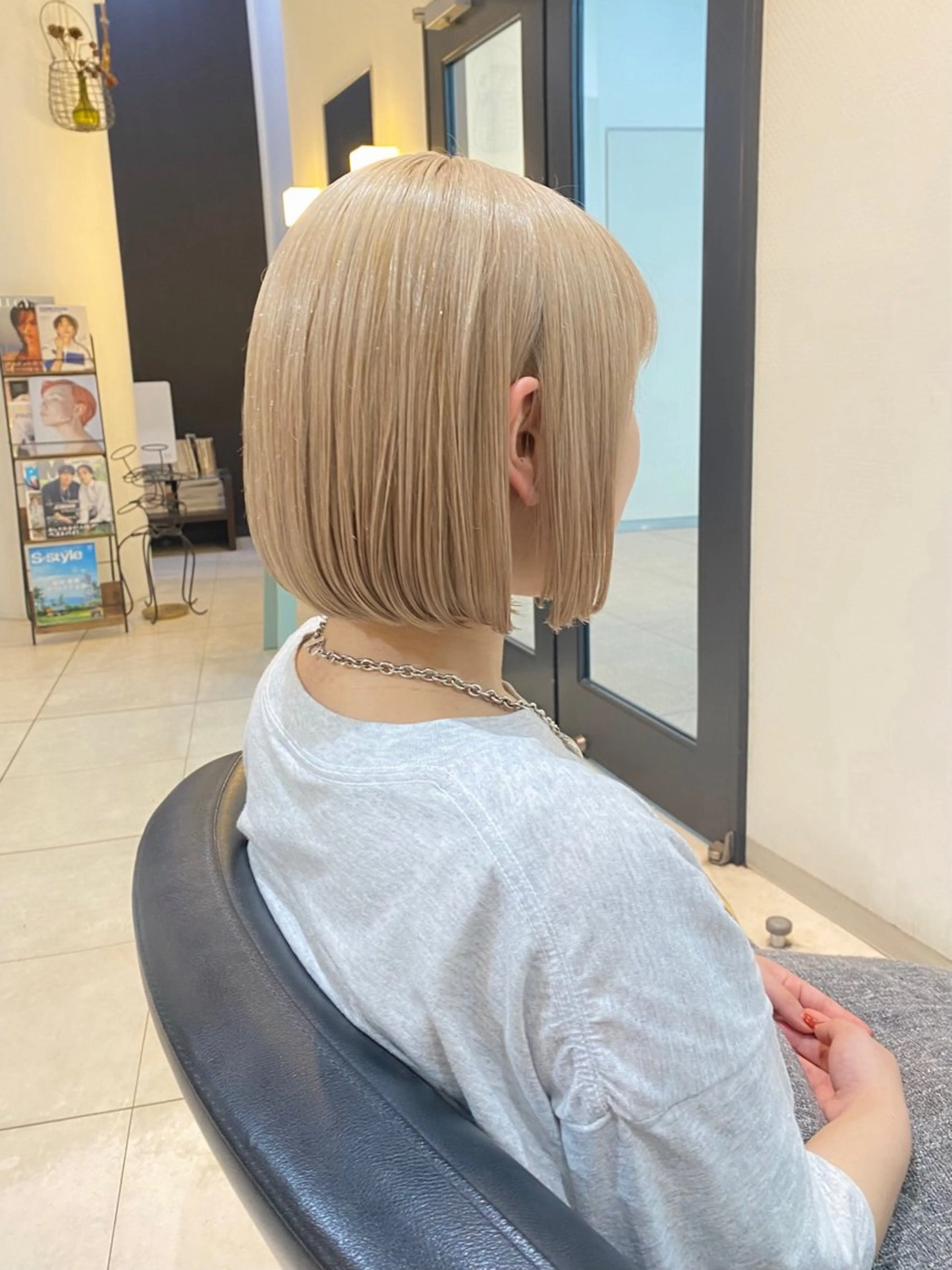 ショート カラー カット ヘアカラー トリートメント mai / linoah˚✧のヘアスタイル