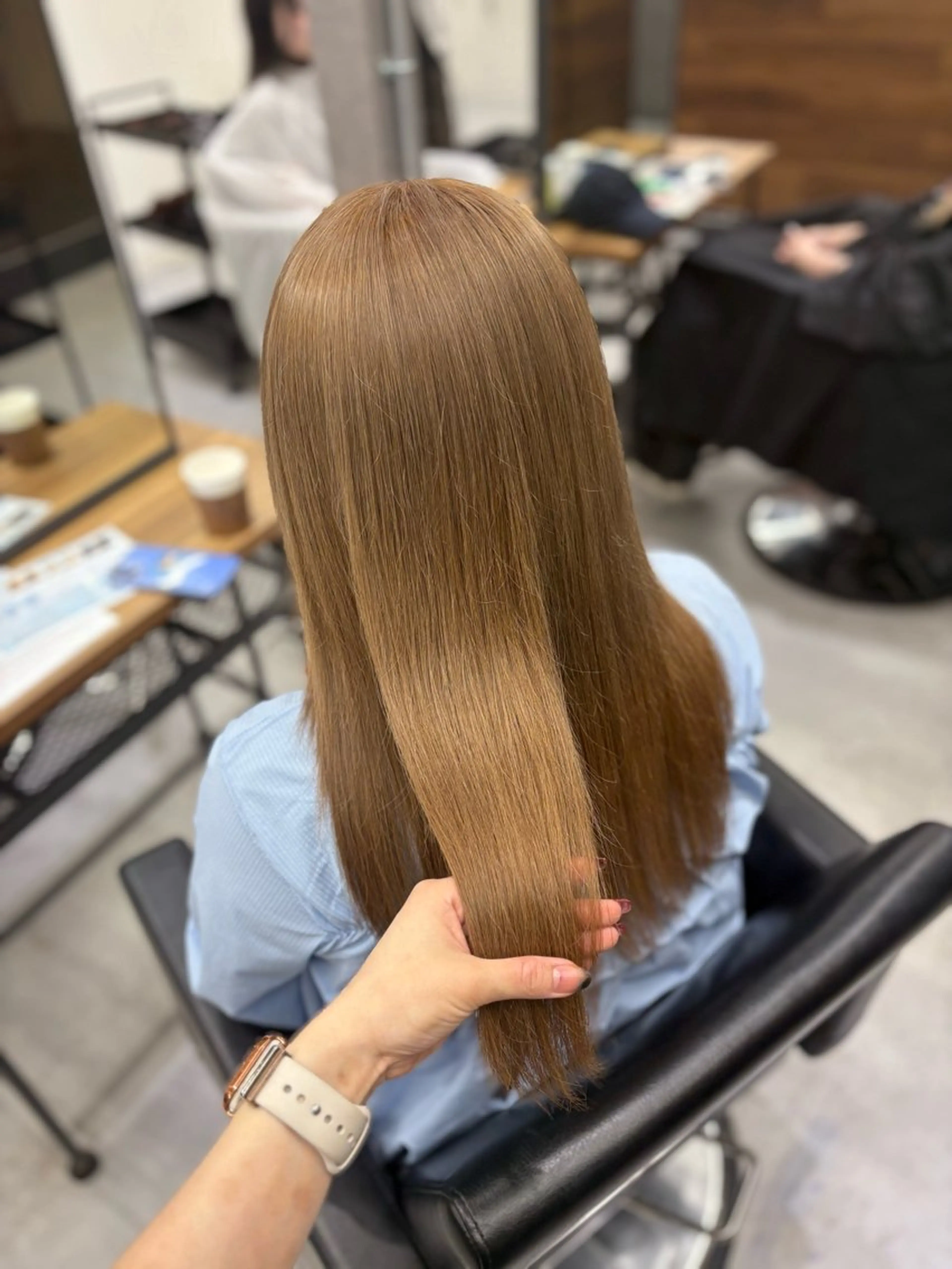 ロング ヘアカラー SAKI🫧NEXT 池袋/韓国風カラー✨のヘアスタイル