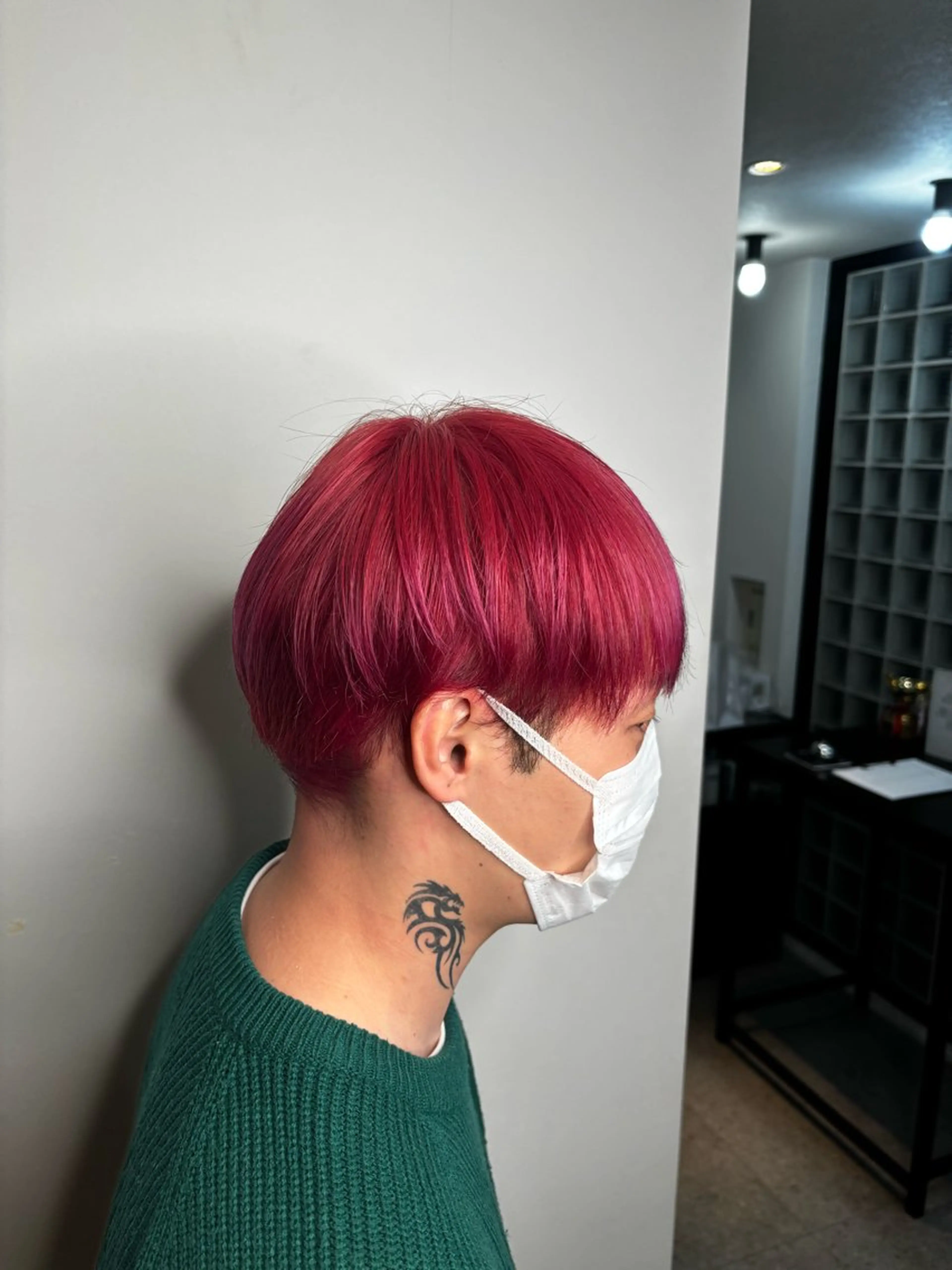 カラー ヘアカラー 佐々木 輝人のヘアスタイル