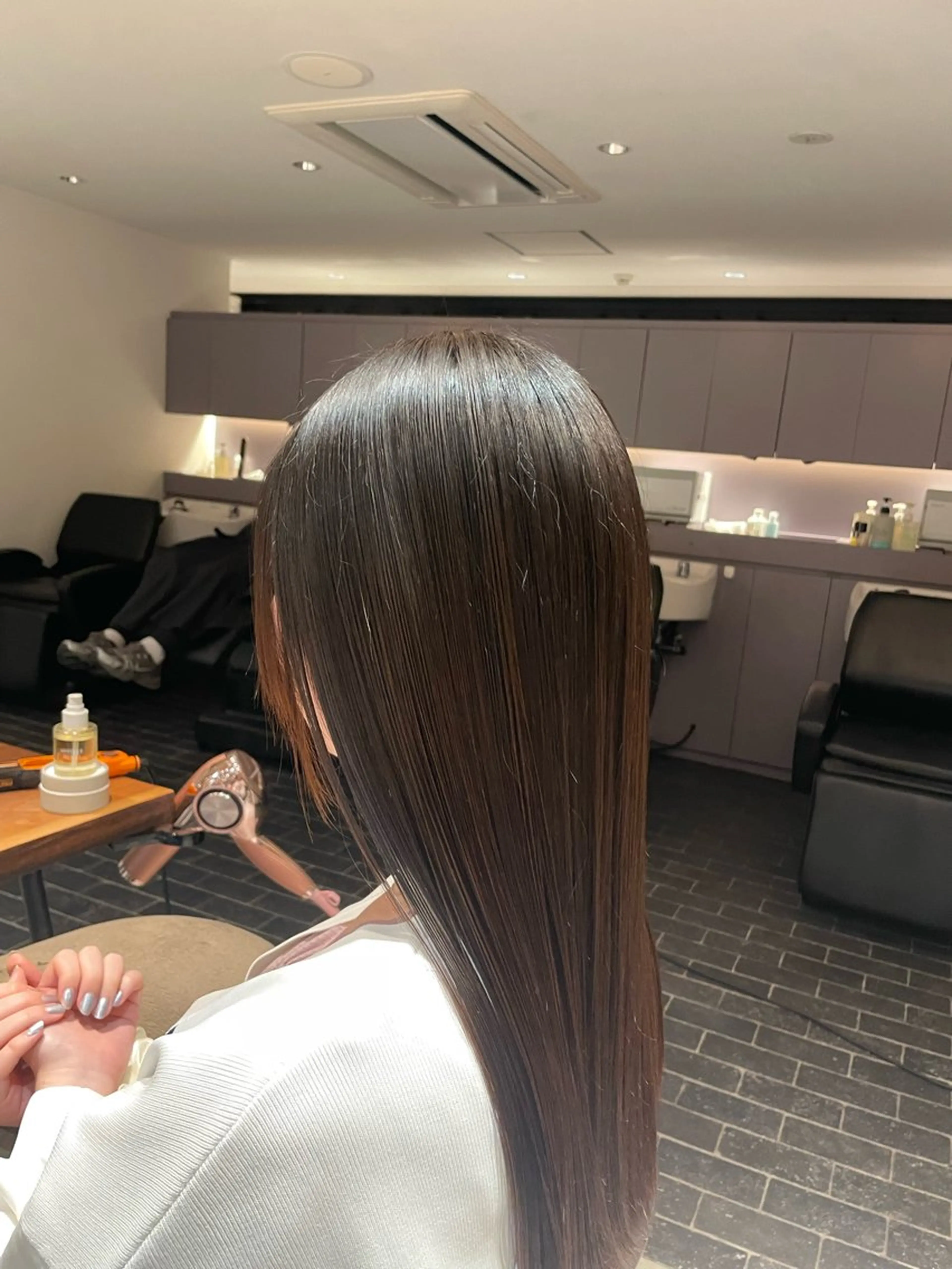 ロング トリートメント 髪質改善✨高級カラー 野井琢生のヘアスタイル