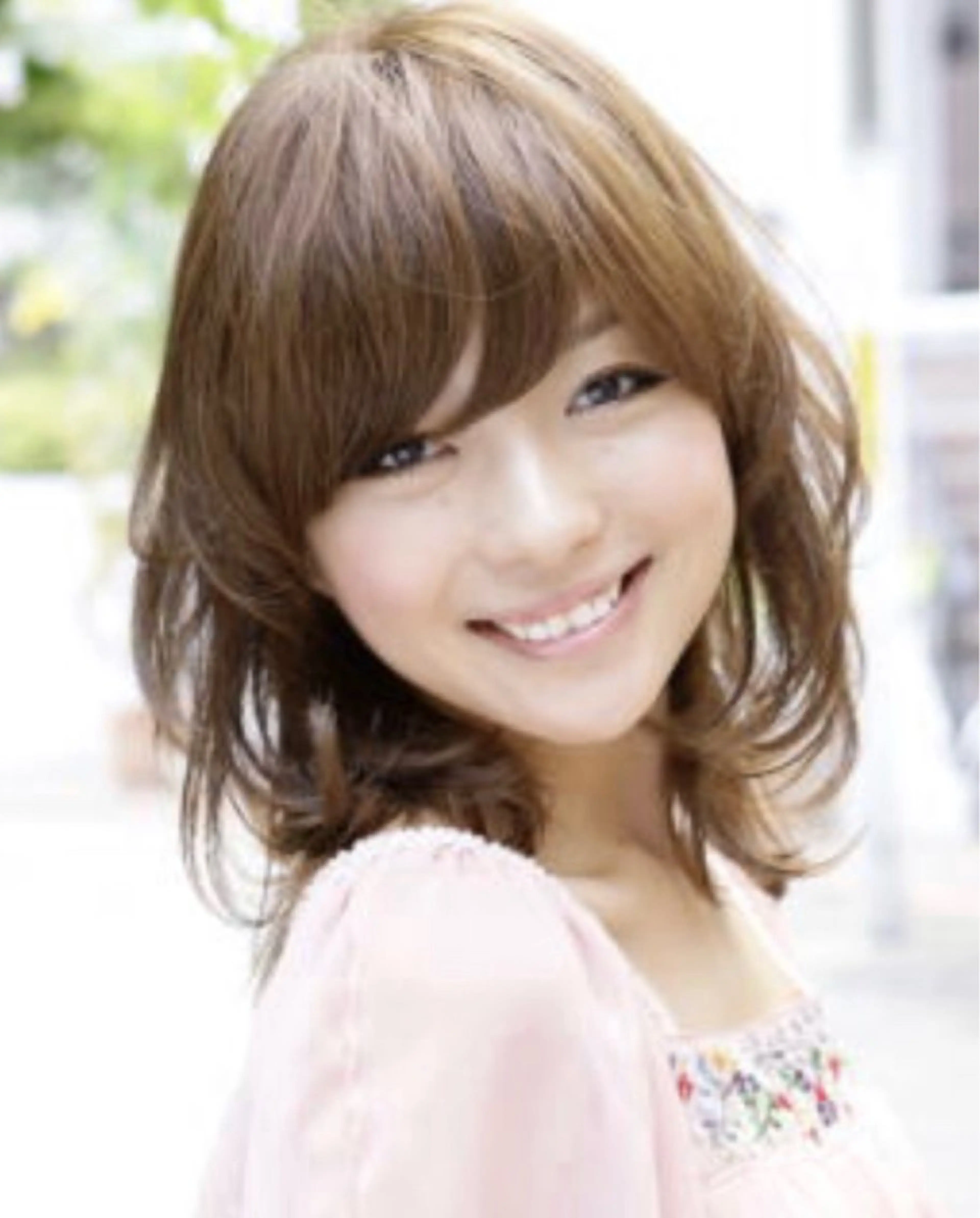 セミロング パーマ カット パーマ トリートメント 吉村幸重🌈髪質改善 /抗がん剤治療カットのヘアスタイル