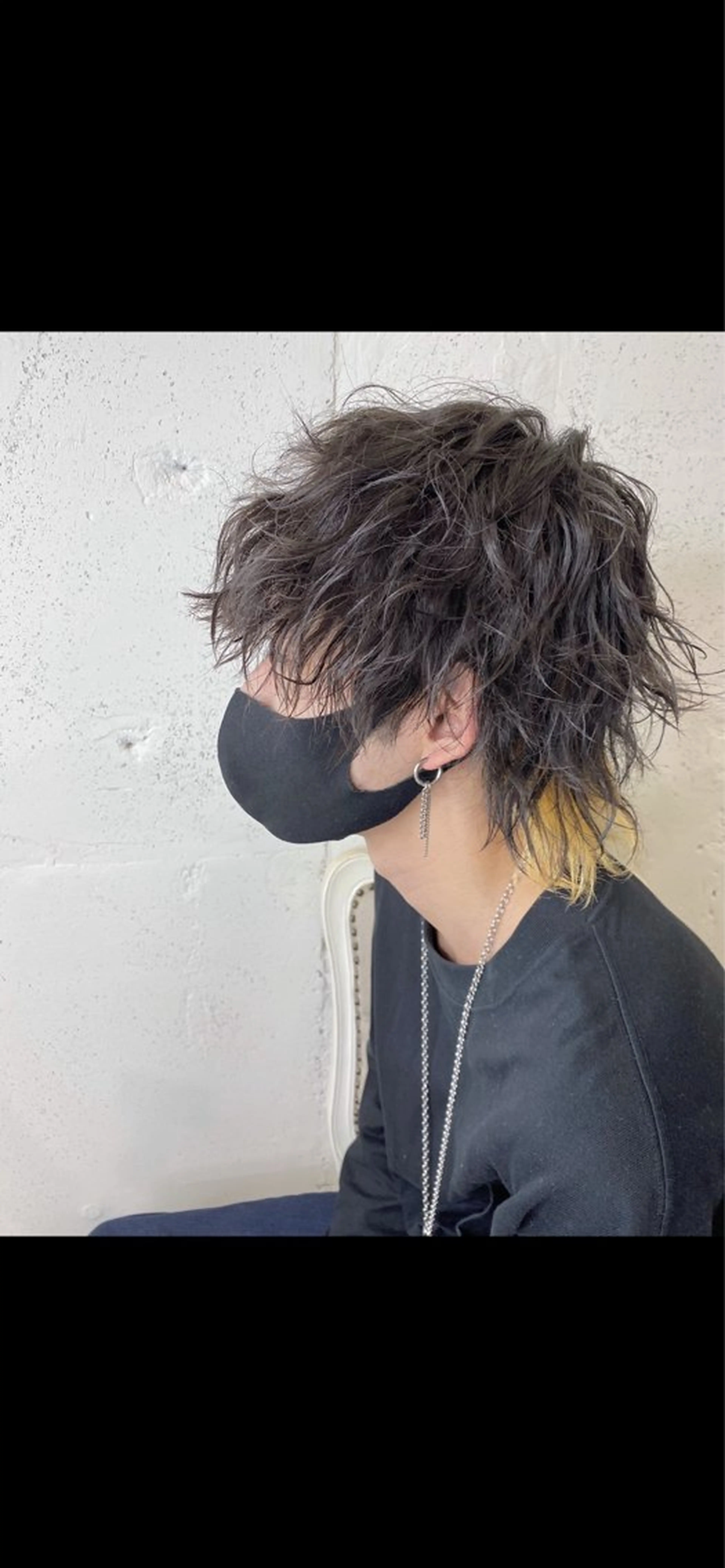 メンズ メンズインナーカラー メンズウルフカット ウルフカット NEXTzer0 メンズカット/パーマのヘアスタイル