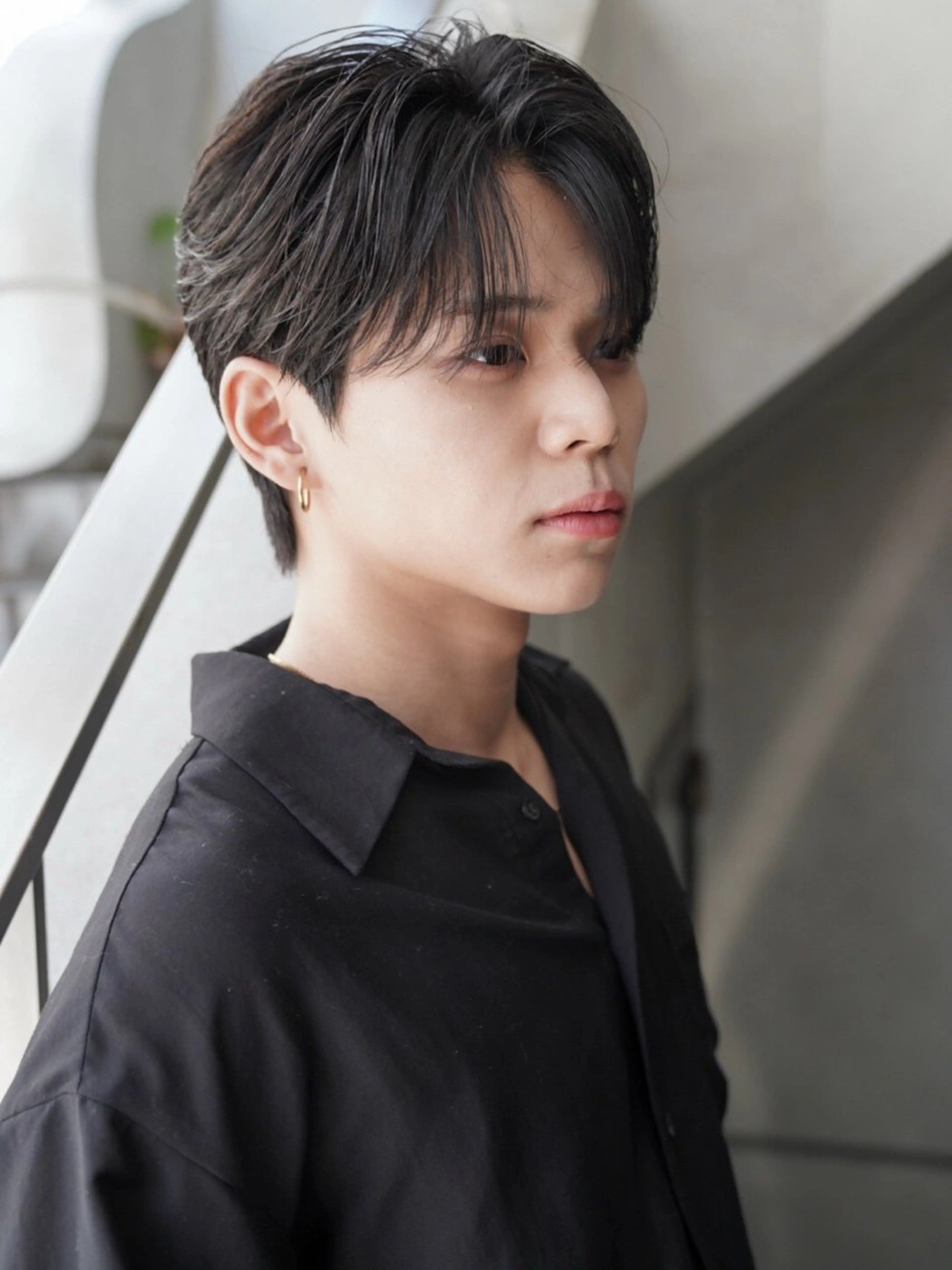 ミディアム パーマ メンズ ミディアムパーマ メンズパーマ カット パーマ メンズカット/パーマ 酒井勘汰のヘアスタイル