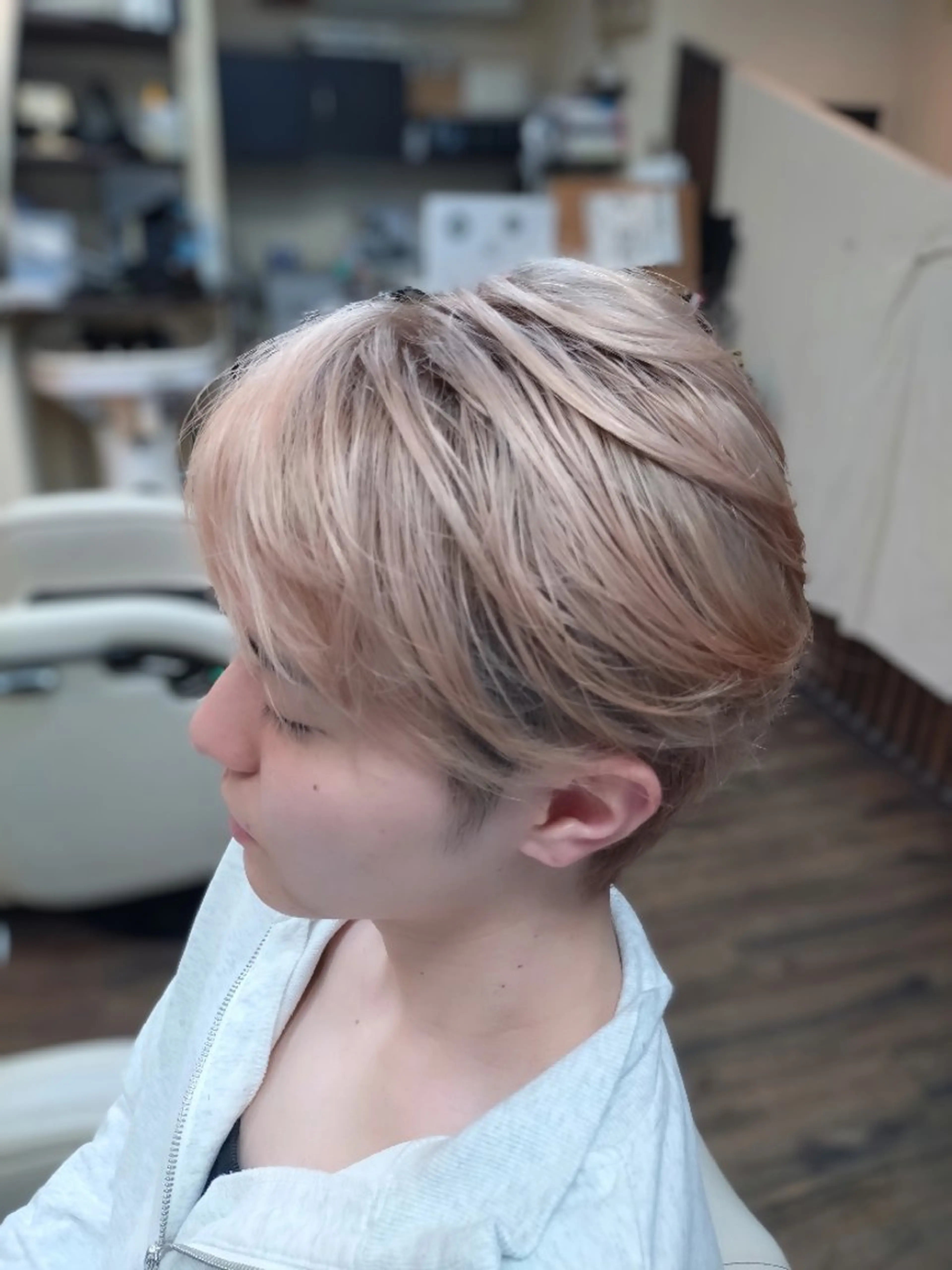 ショート メンズ 青木 健二のヘアスタイル