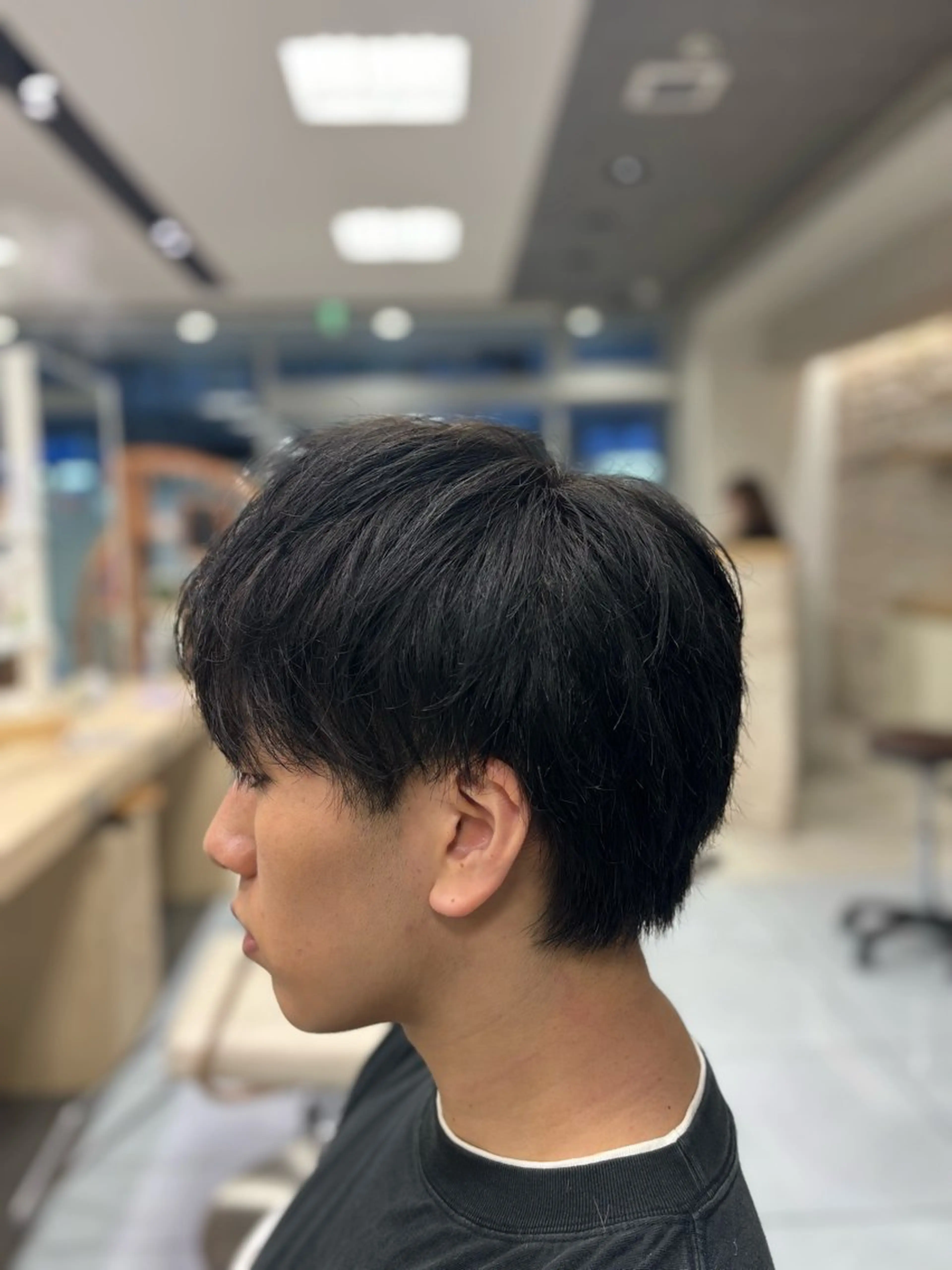 メンズ カット ヘアカラー メンズ特化韓国風 パーマスタイル/りんのヘアスタイル