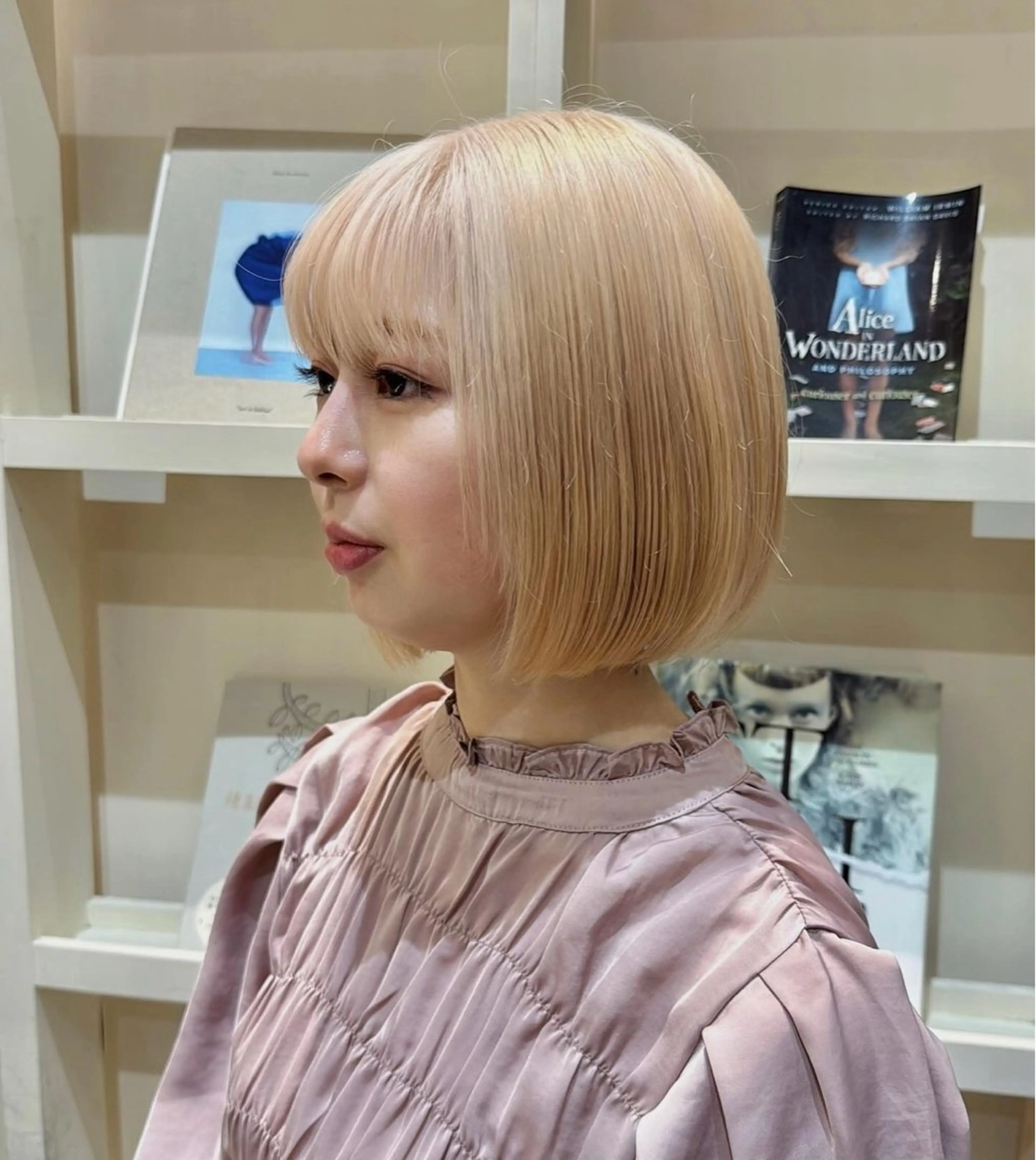 カラー fleurdelis ☪️senaのヘアスタイル
