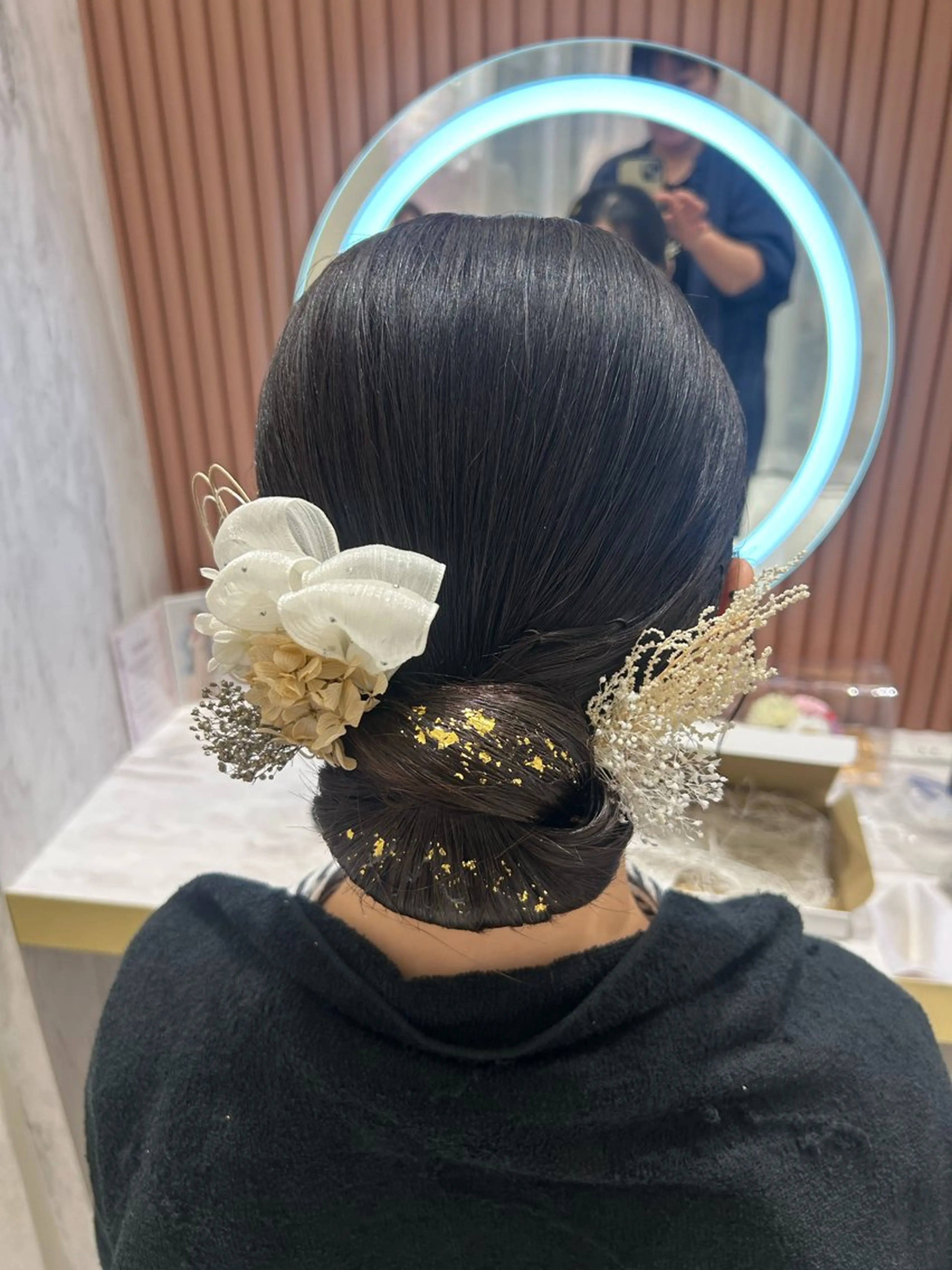 セミロング Delight ヘアメイク着付けのヘアスタイル