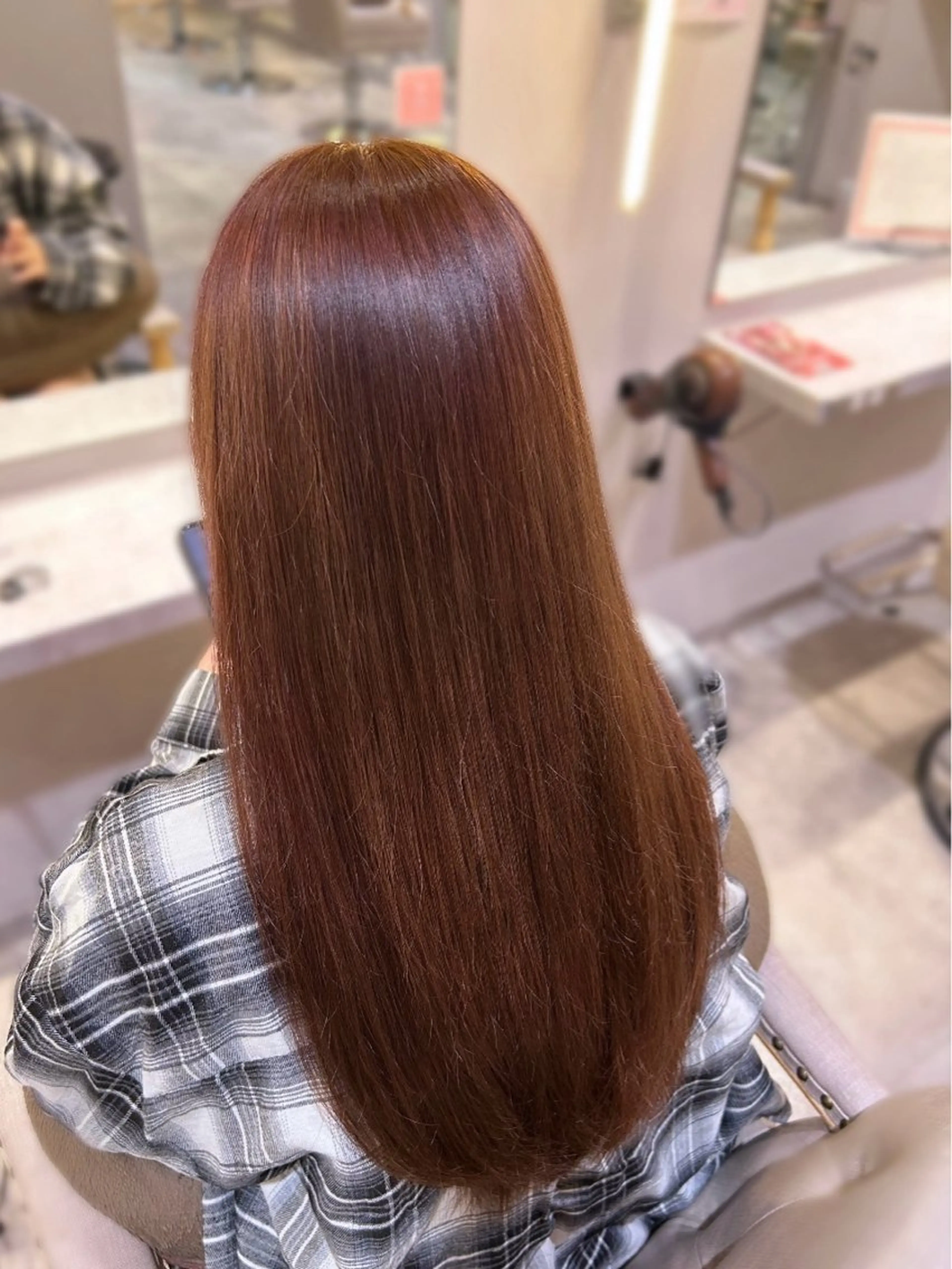 𓊆ྀི 最新ダメージレス艶ワンカラー➕大人気Aujua 5stepトリートメント🤍𓊇ྀིの写真