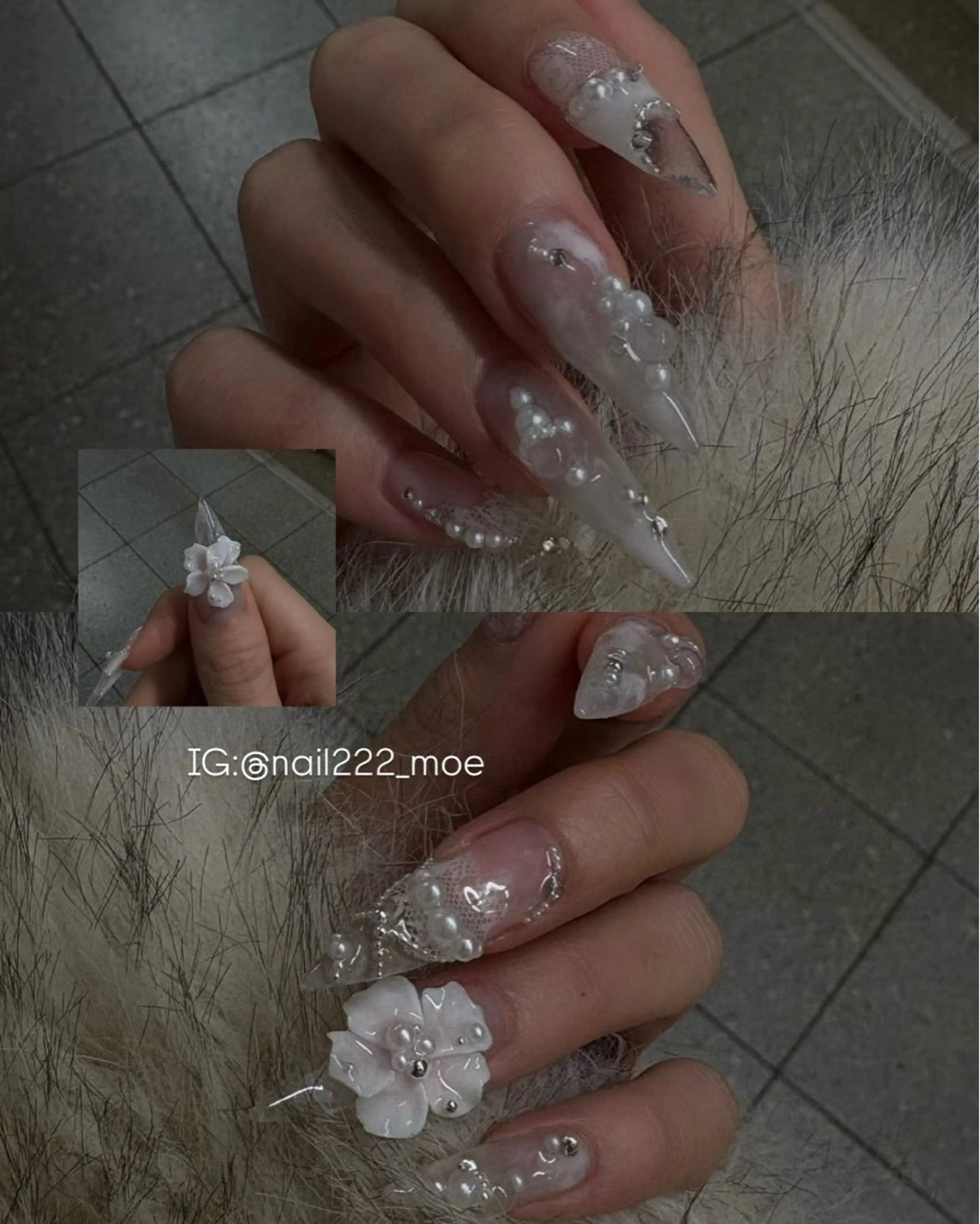 ネイル ハンドネイル ⟡.*222⋰˚☆ MöEのネイルデザイン