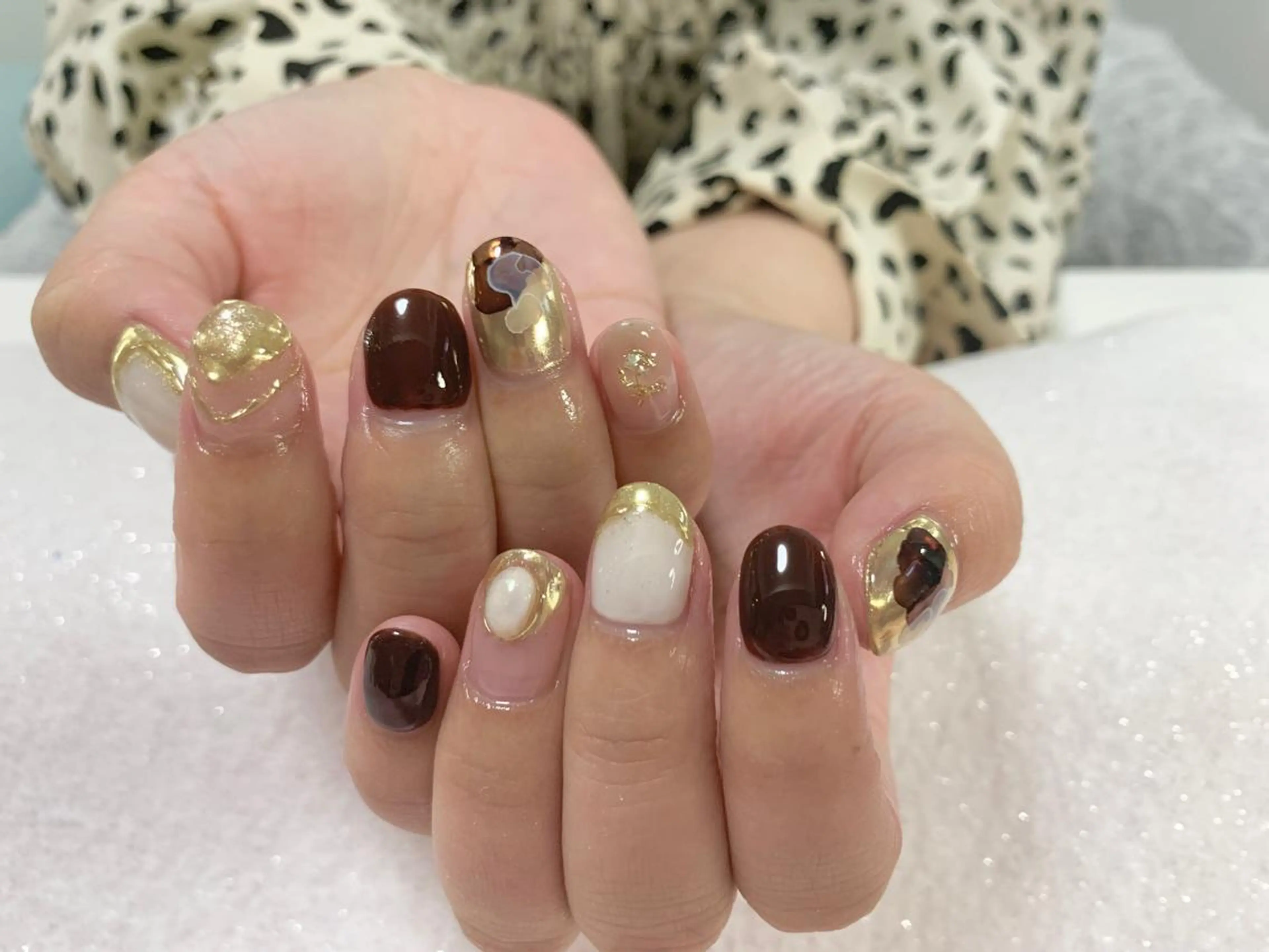 ネイル ハンドネイル 手塚 里奈のネイルデザイン