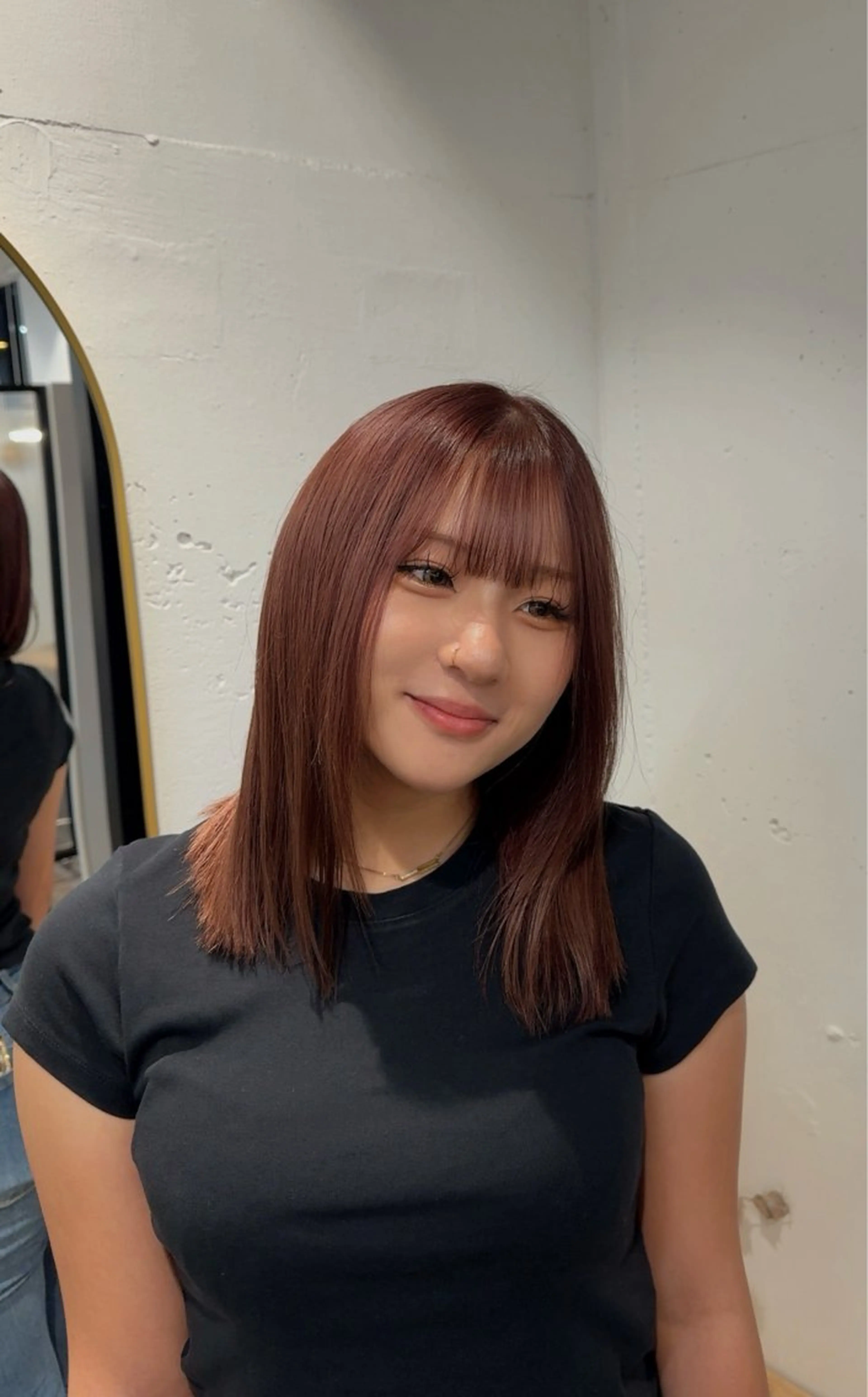 ミディアム Yuna ユウナのヘアスタイル
