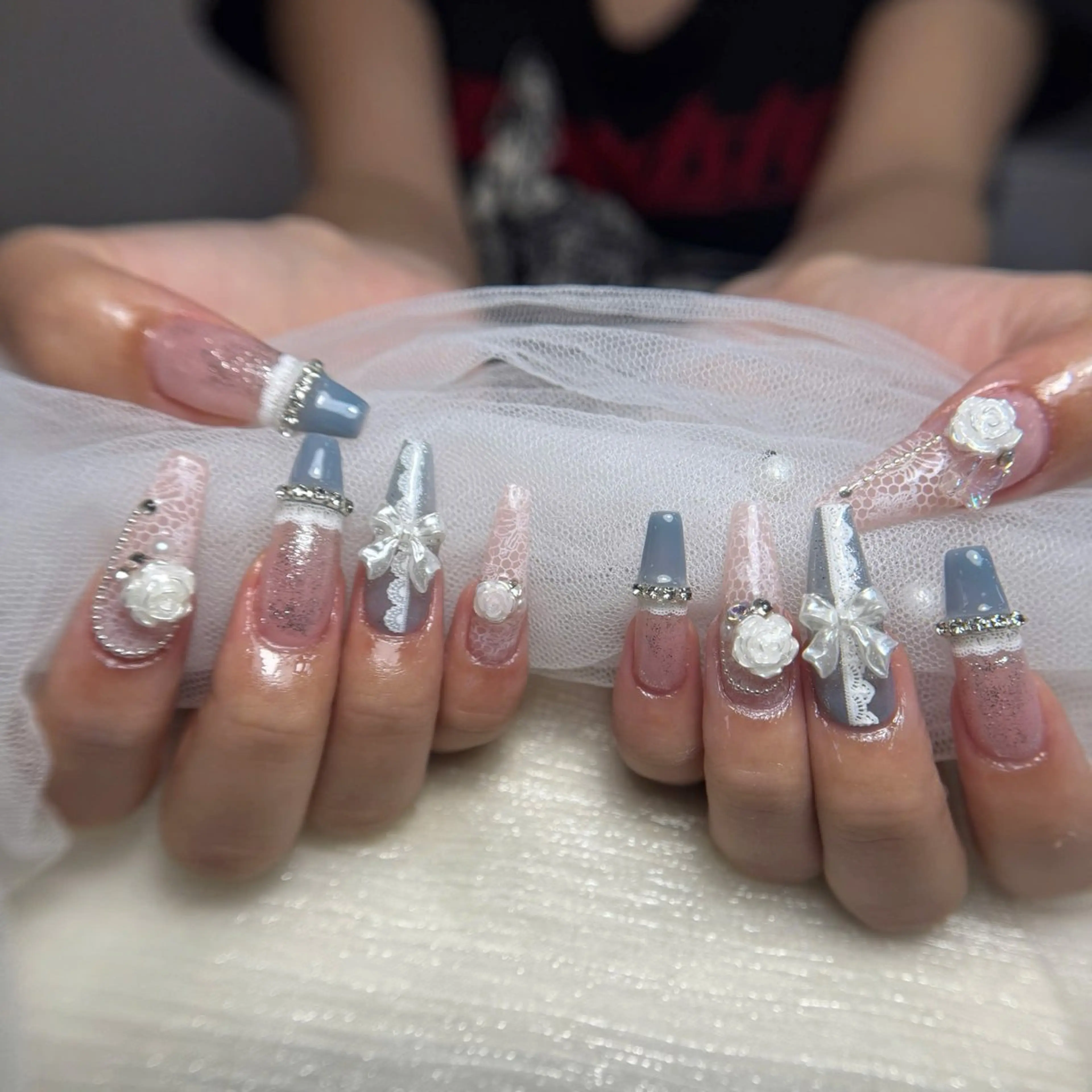 ネイル 長さ出し ジェルネイル 持ち込み オフィスネイル ワンカラーネイル Michi_Nails_Salon所属・Michi Nail Staffのネイルデザイン