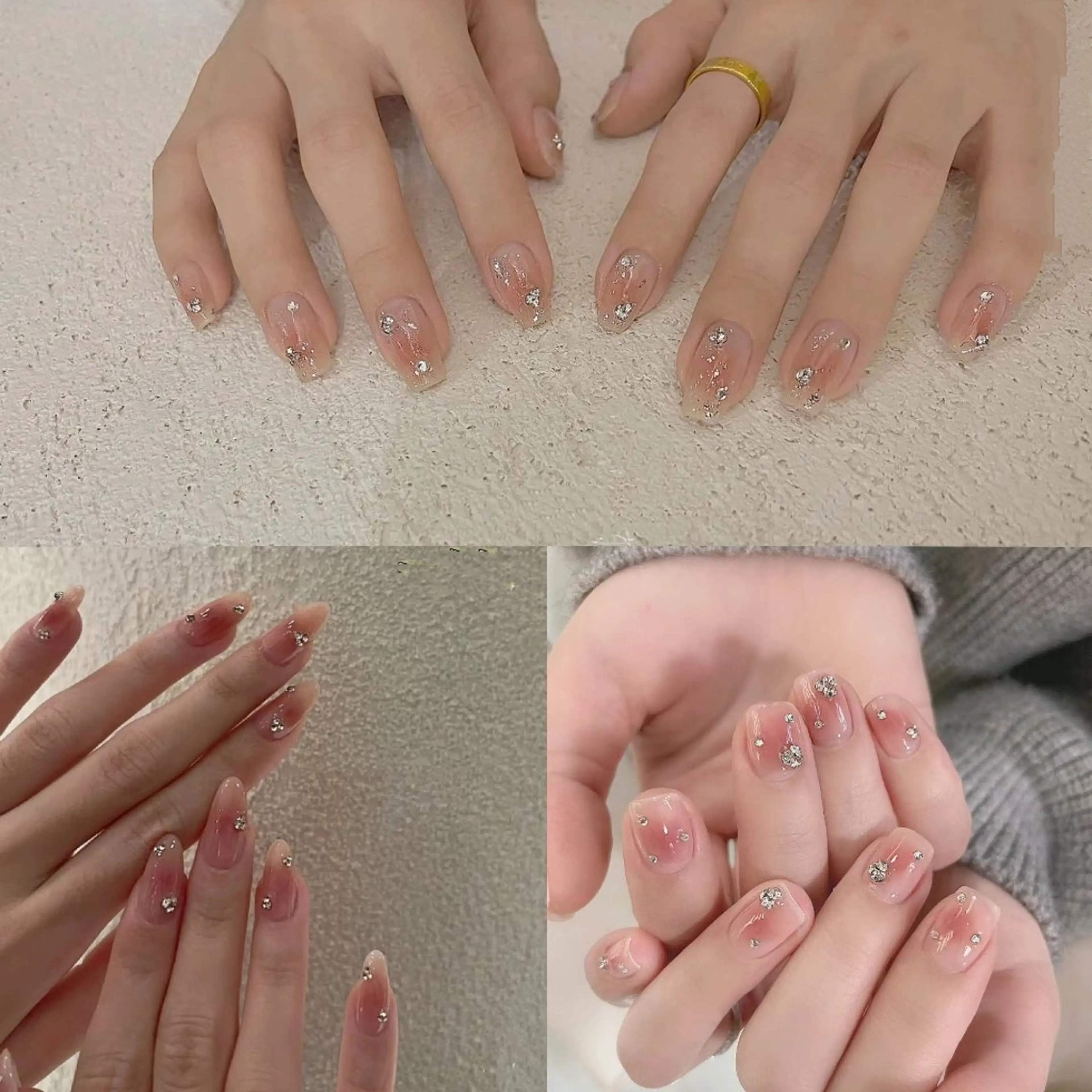 一番人気チークネイル【期間限定】の写真