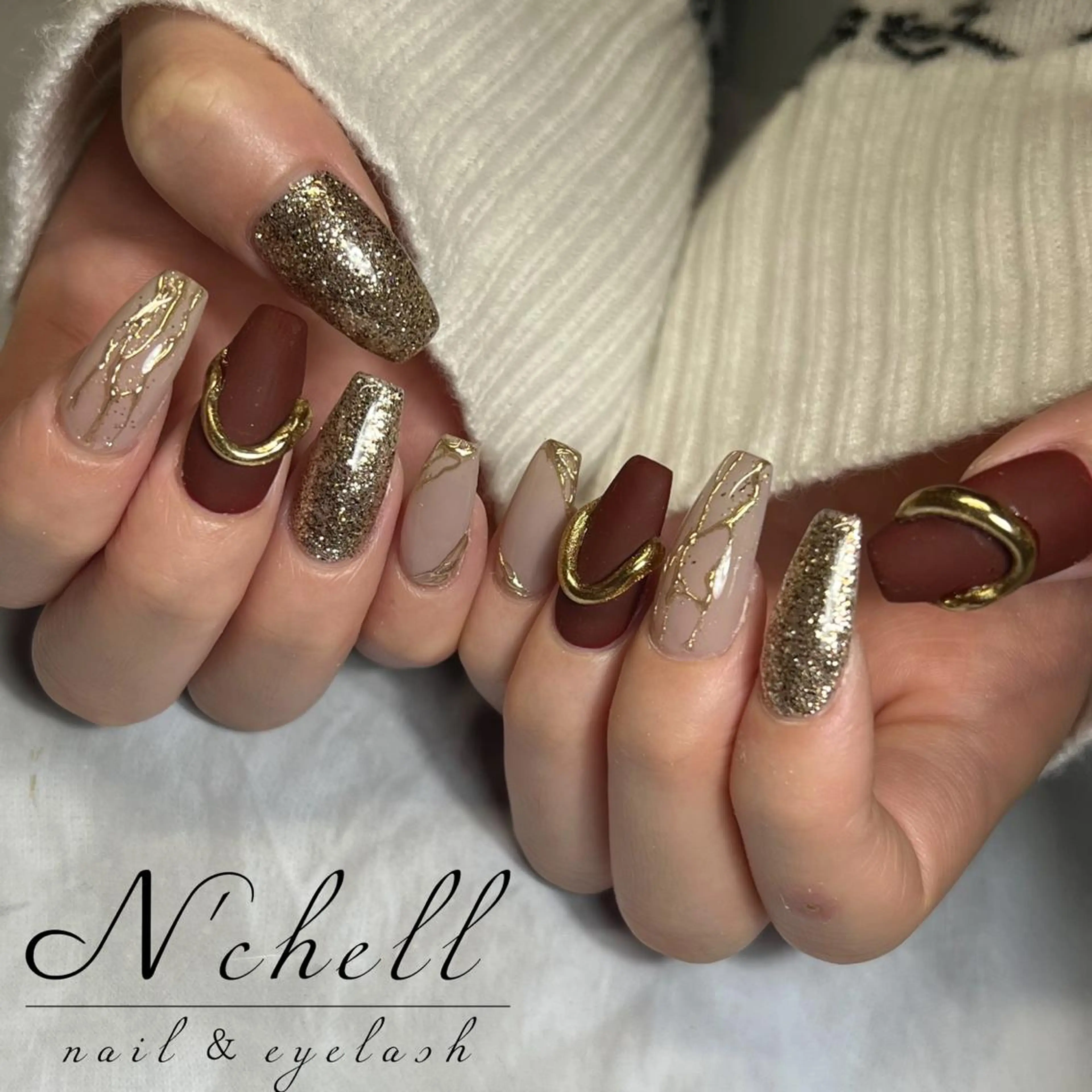 ネイル ハンドネイル Nailist Aoiのネイルデザイン