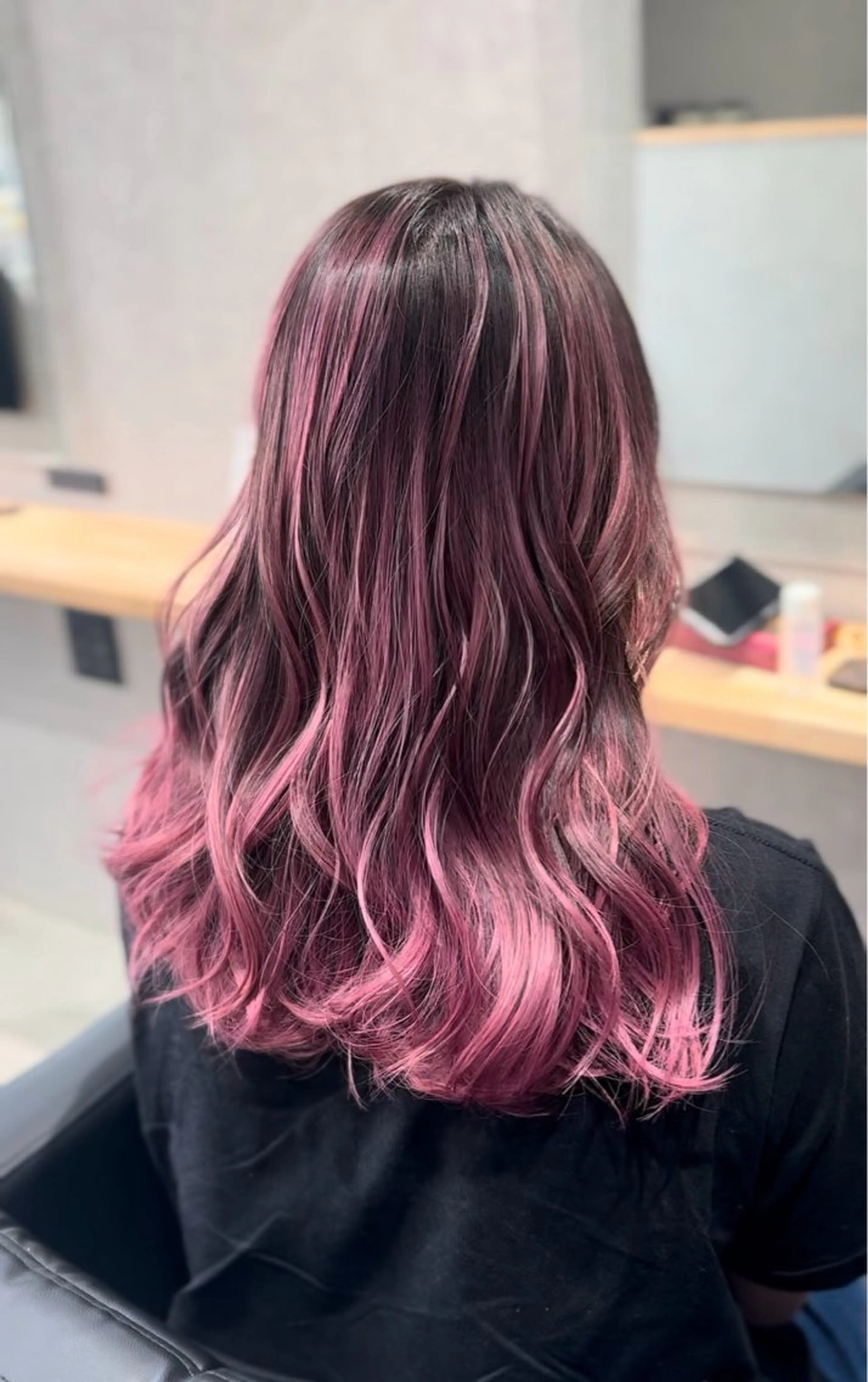 ロング レイヤーカット ヘアカラー 【SOL＿hair】 黒川翔のヘアスタイル