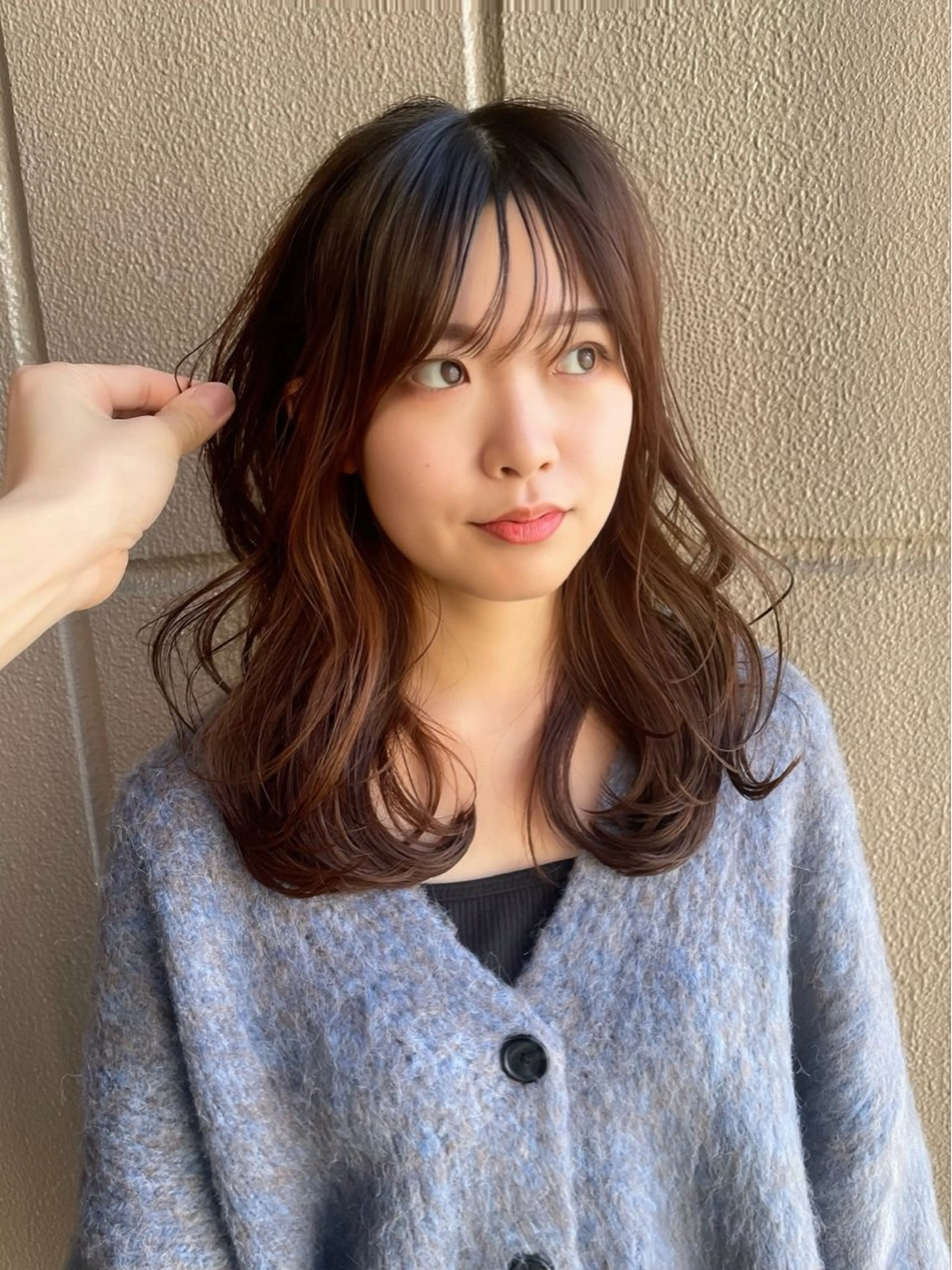 セミロング 平 一裕のヘアスタイル