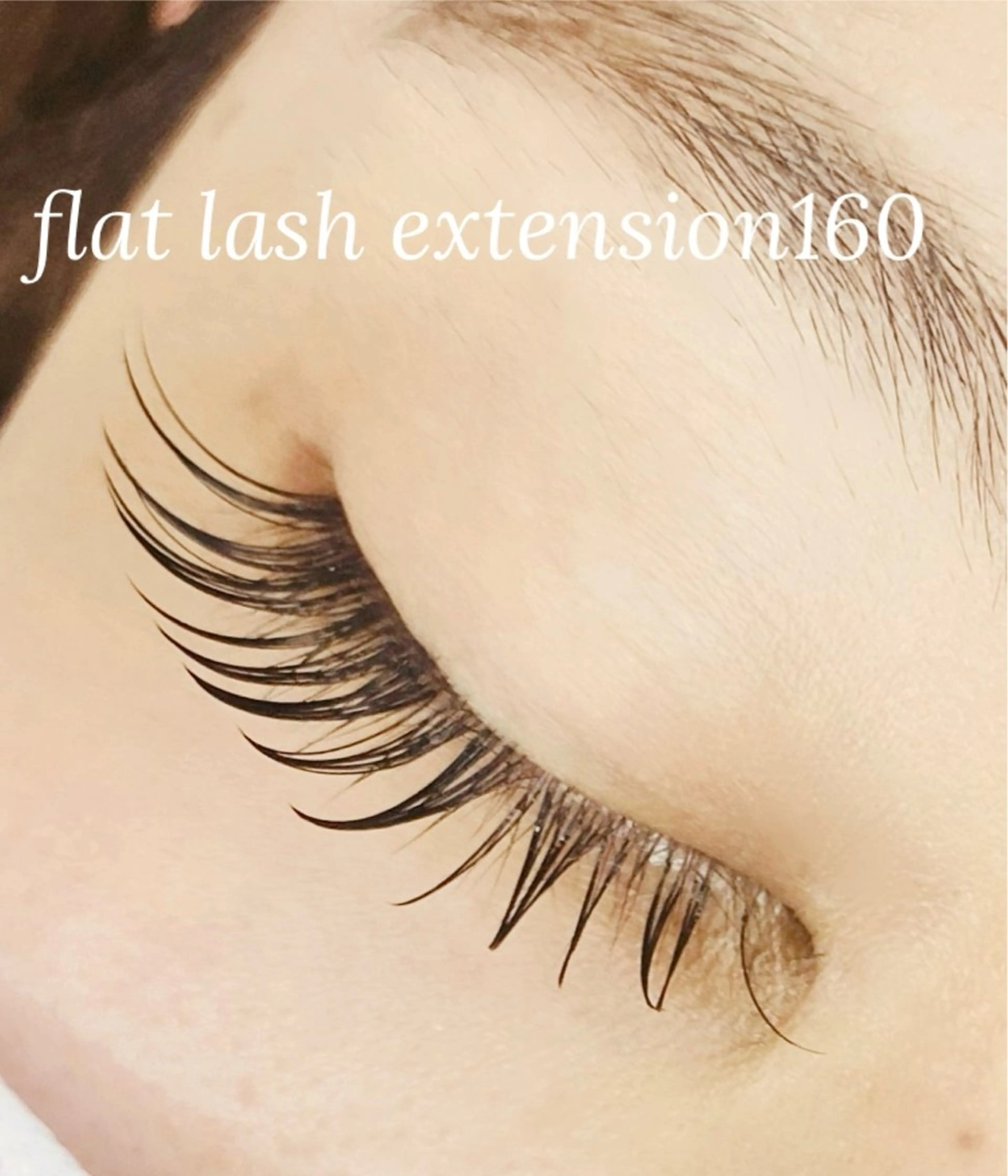 マツエク・マツパ フラットラッシュ マツエク eyelash salon Lys所属・eyelash salon  Lysのマツエク・マツパデザイン